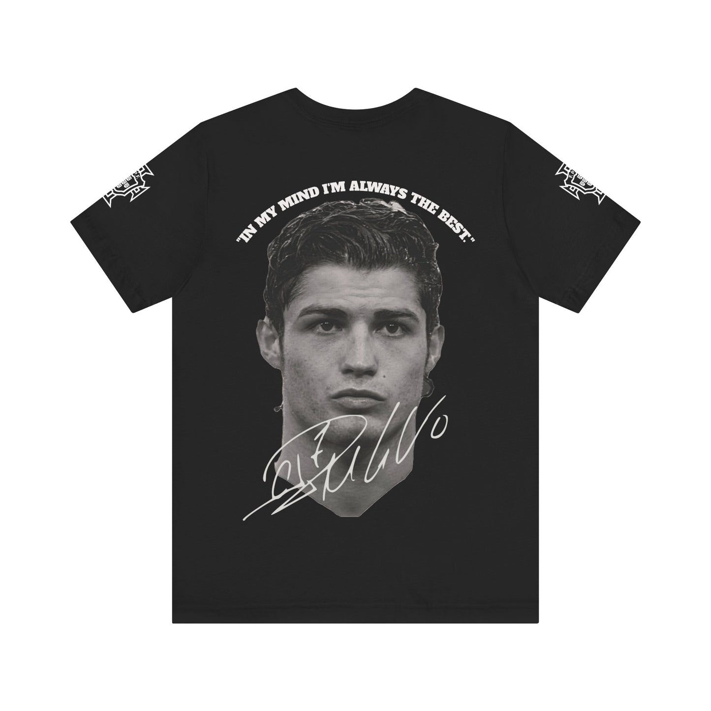 Cristiano Ronaldo Black Tee