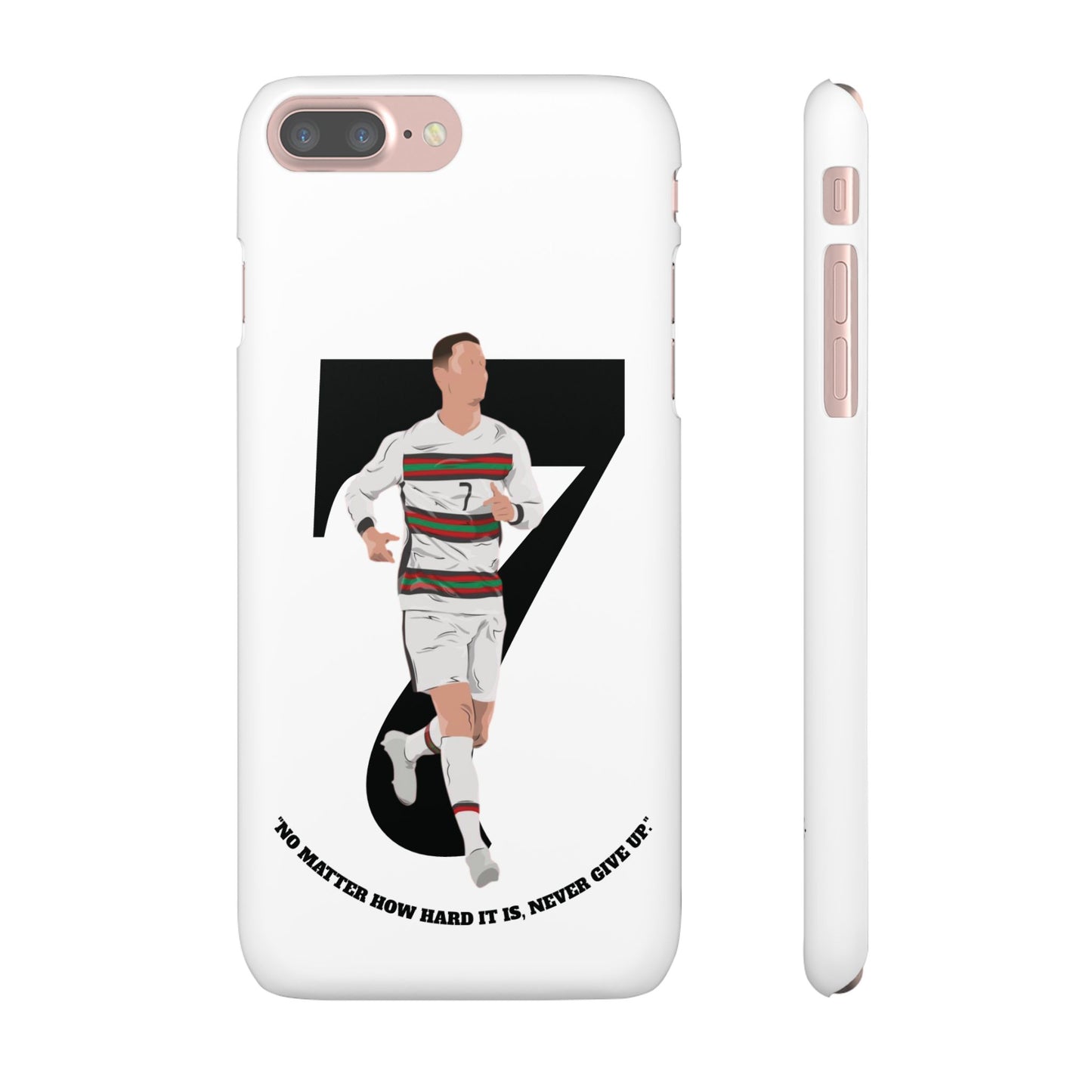 Cristiano Ronaldo White Phone Case