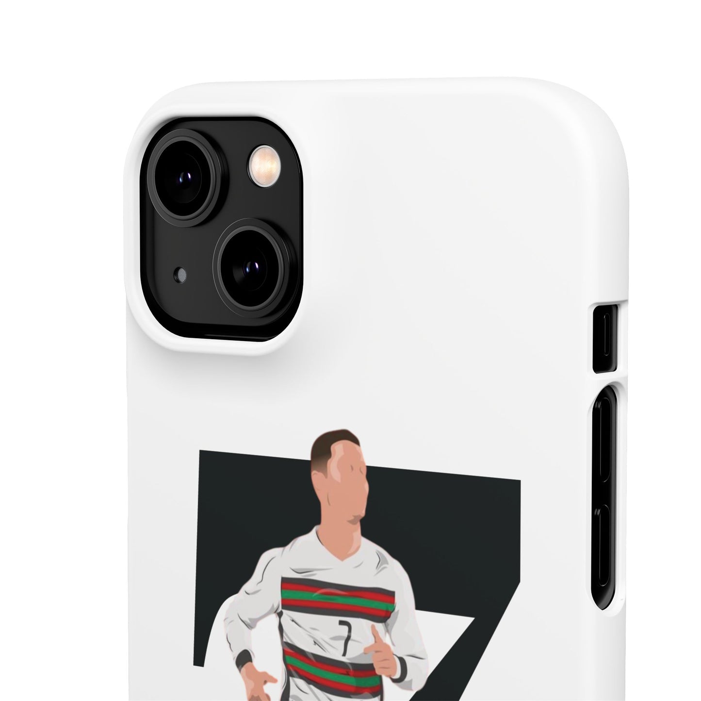 Cristiano Ronaldo White Phone Case