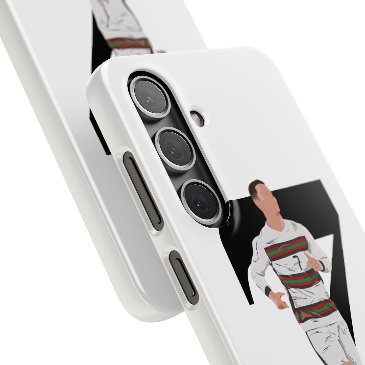 Cristiano Ronaldo White Phone Case