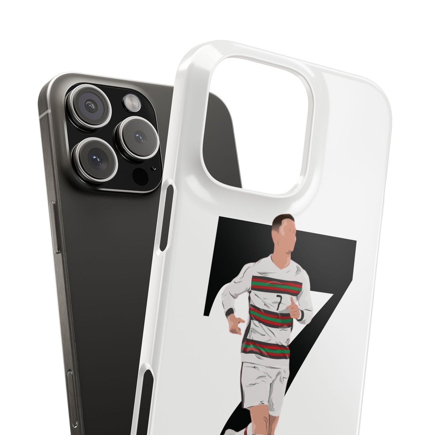 Cristiano Ronaldo White Phone Case