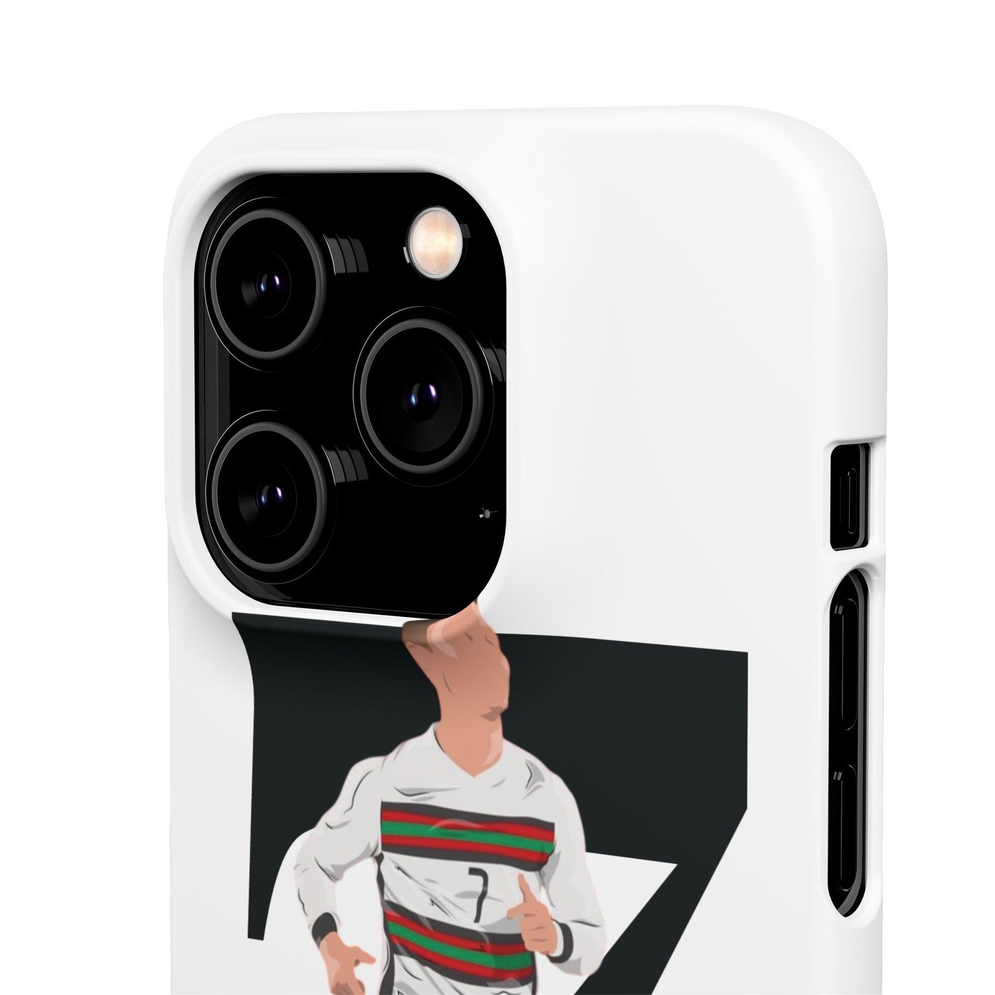 Cristiano Ronaldo White Phone Case