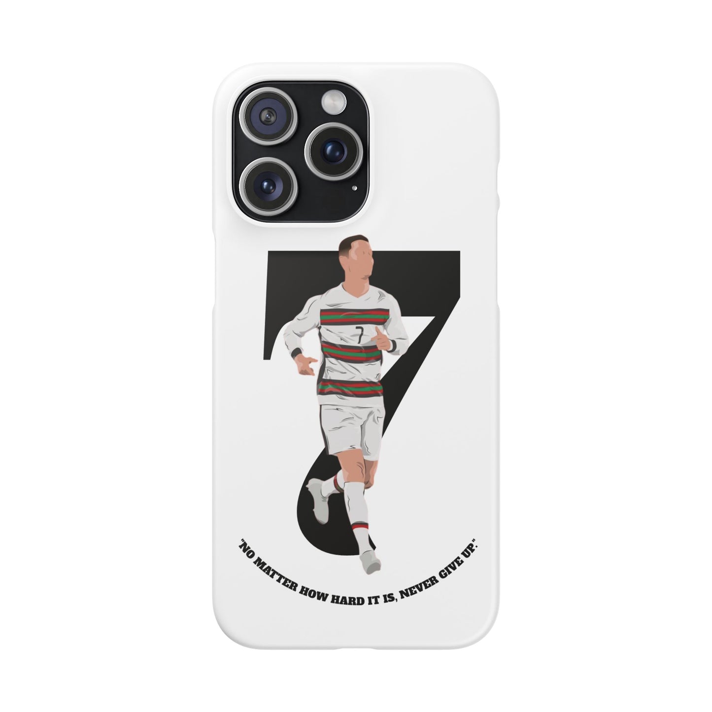 Cristiano Ronaldo White Phone Case