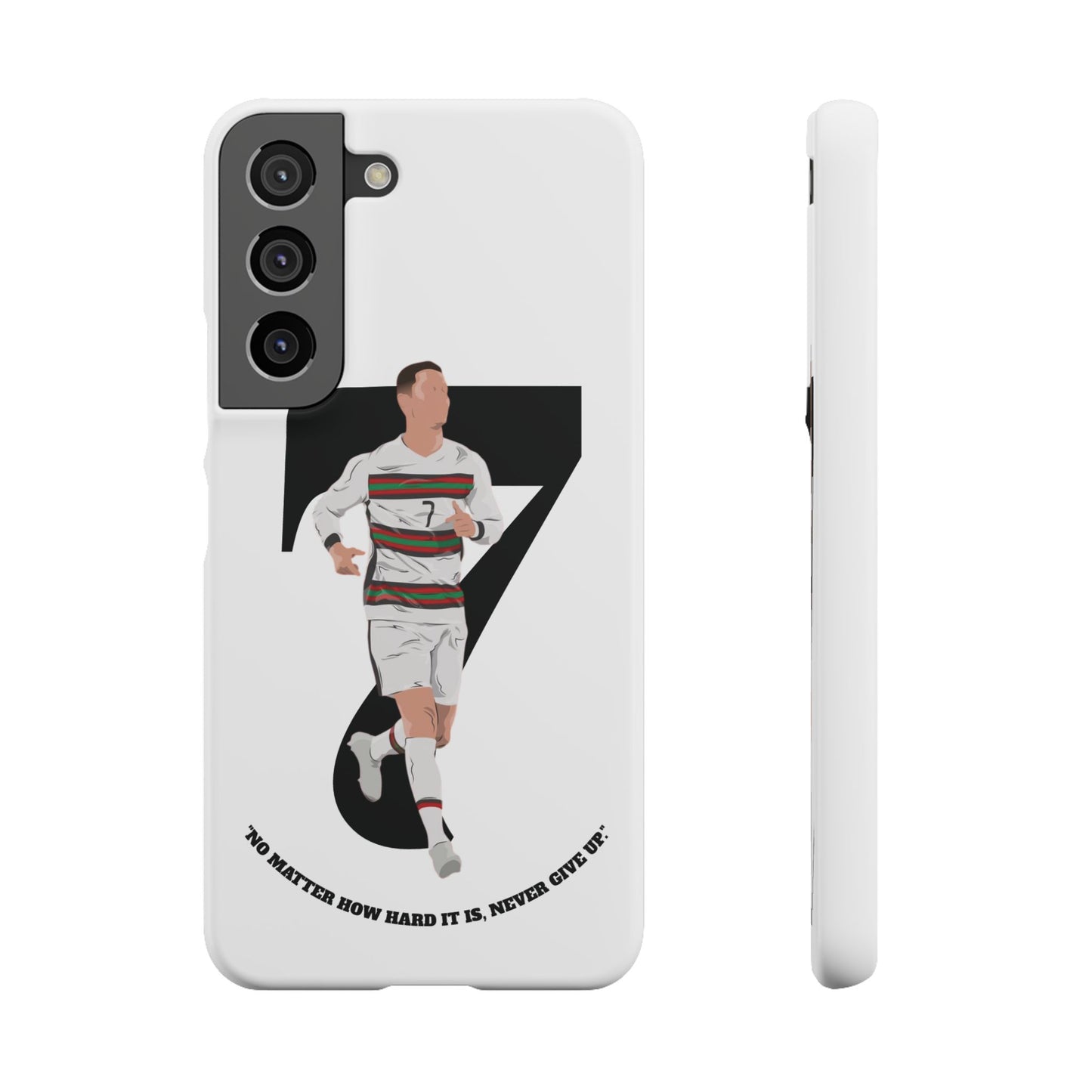 Cristiano Ronaldo White Phone Case
