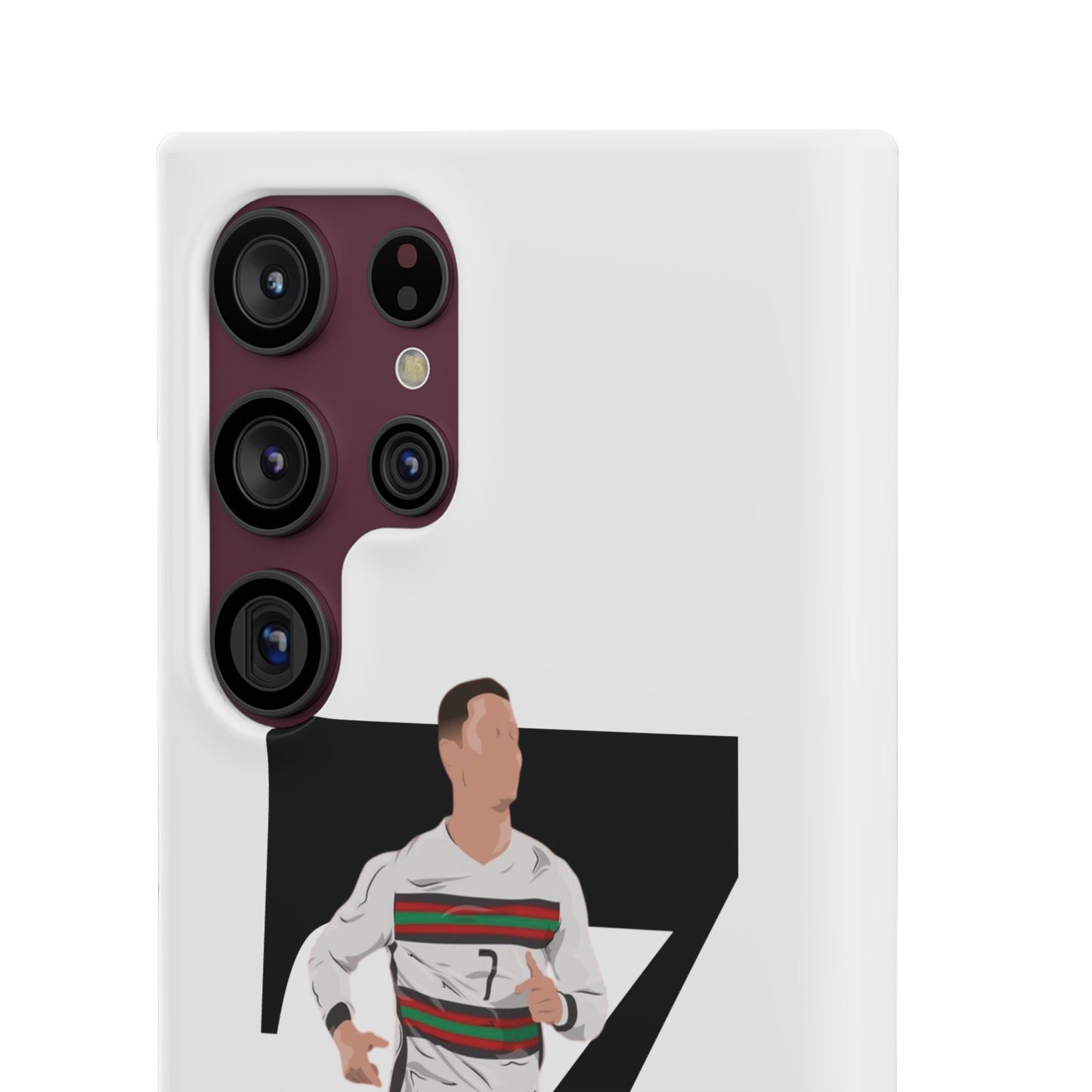 Cristiano Ronaldo White Phone Case