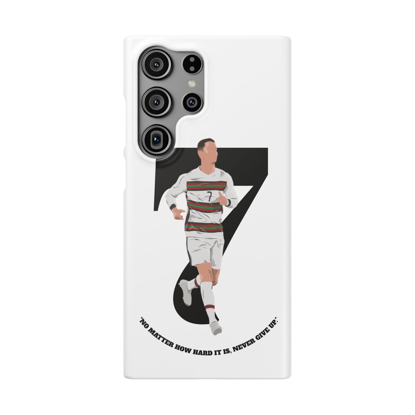 Cristiano Ronaldo White Phone Case