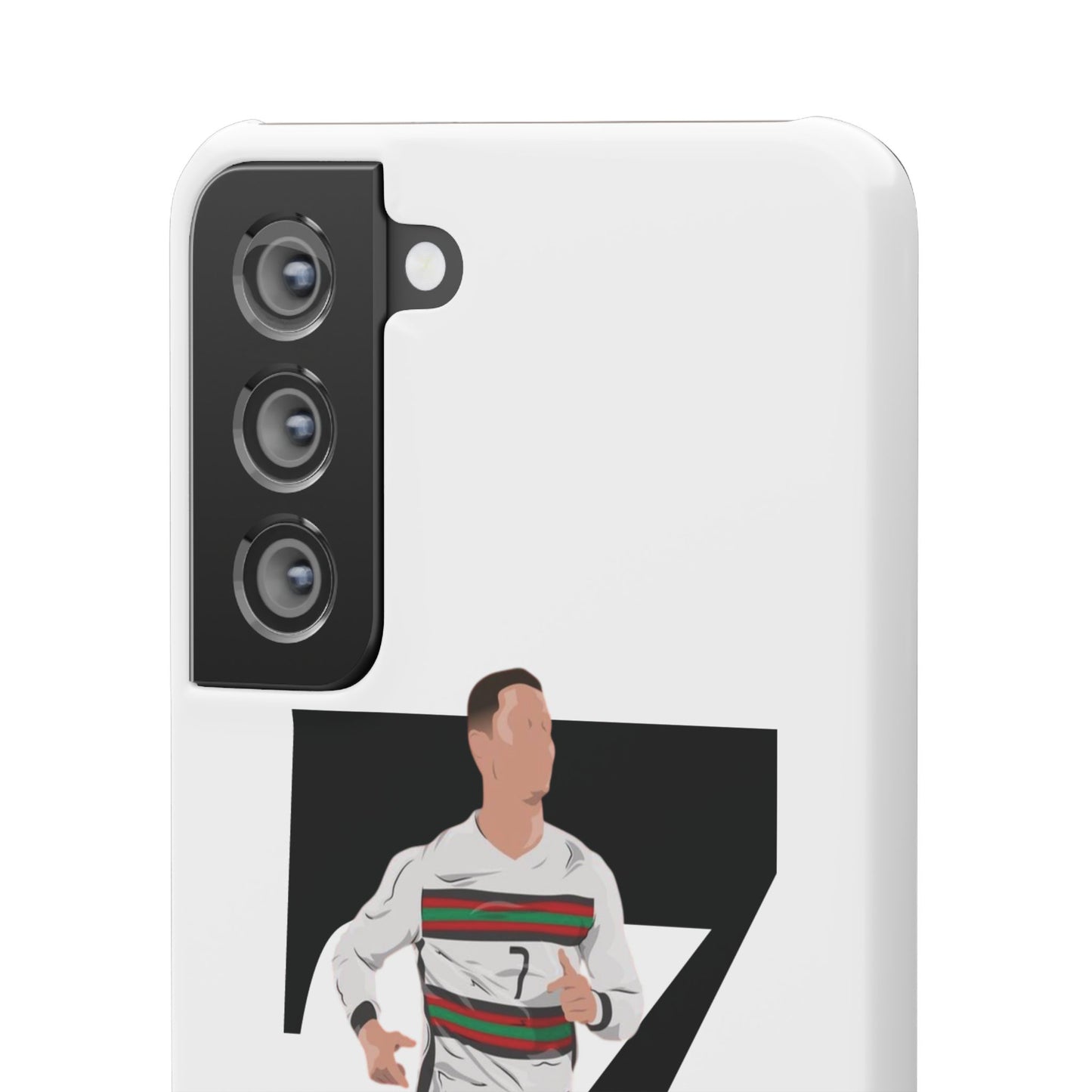 Cristiano Ronaldo White Phone Case