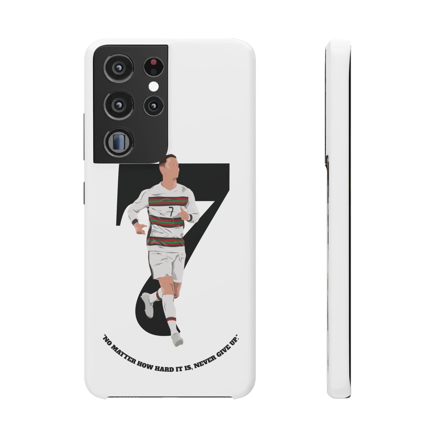 Cristiano Ronaldo White Phone Case