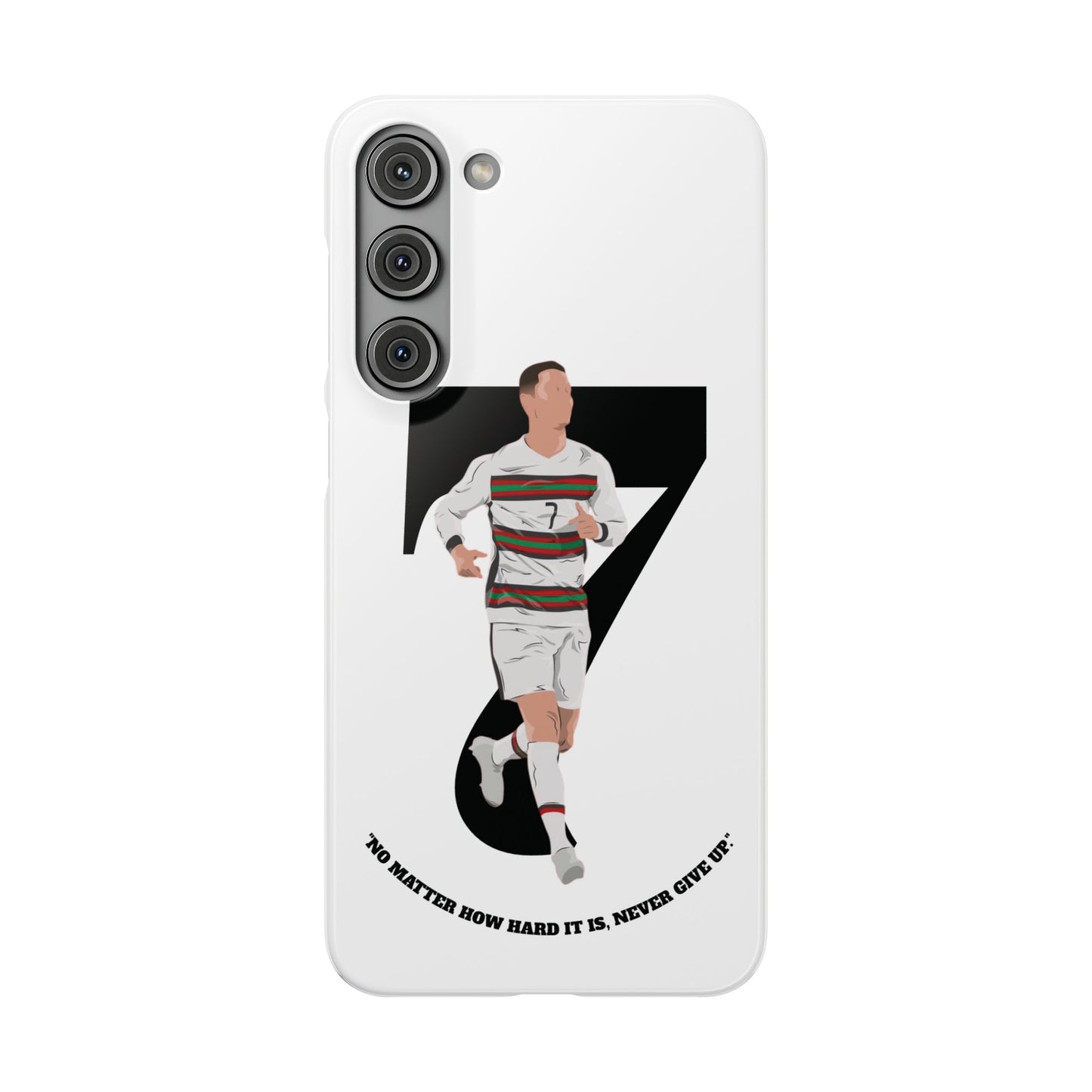 Cristiano Ronaldo White Phone Case