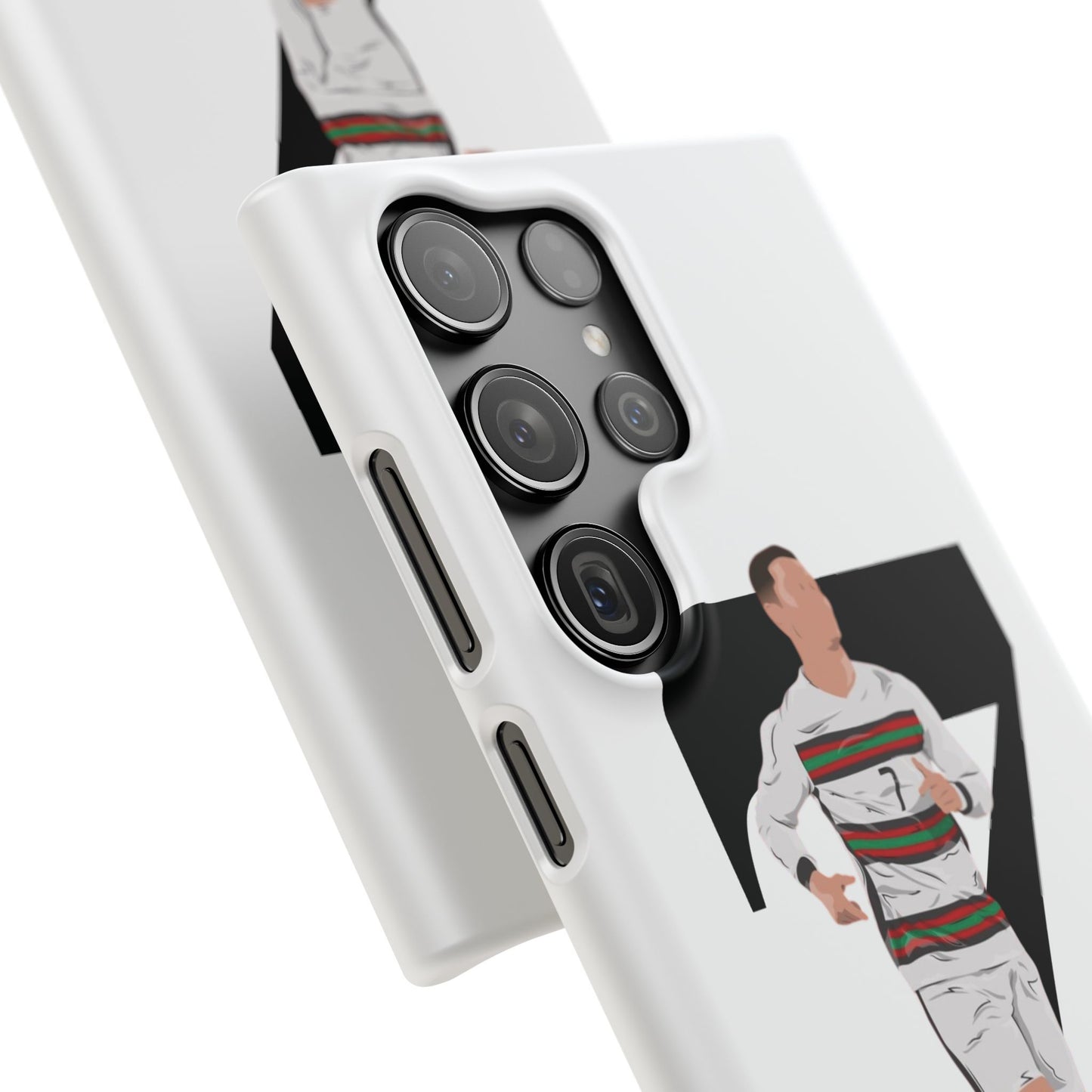 Cristiano Ronaldo White Phone Case