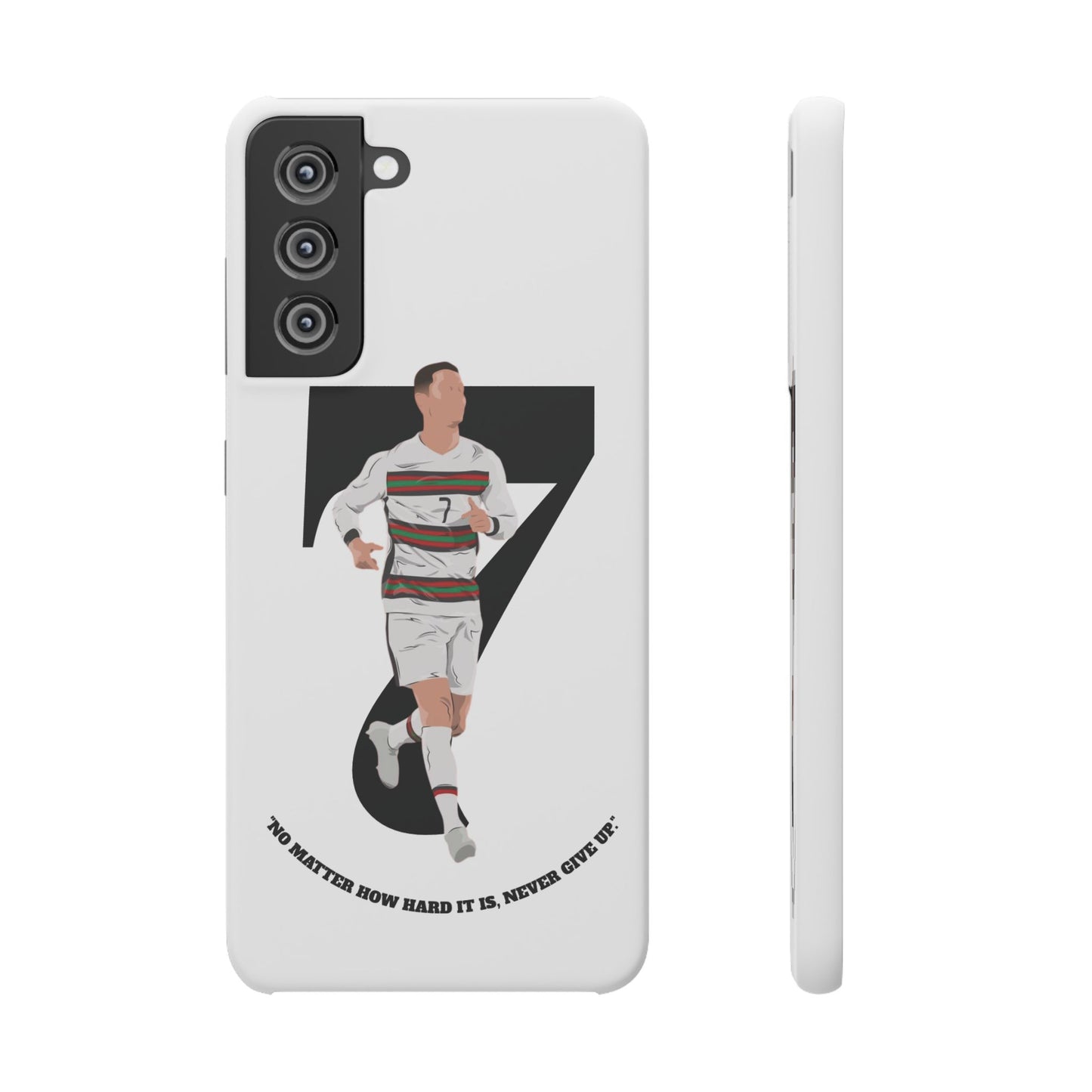 Cristiano Ronaldo White Phone Case