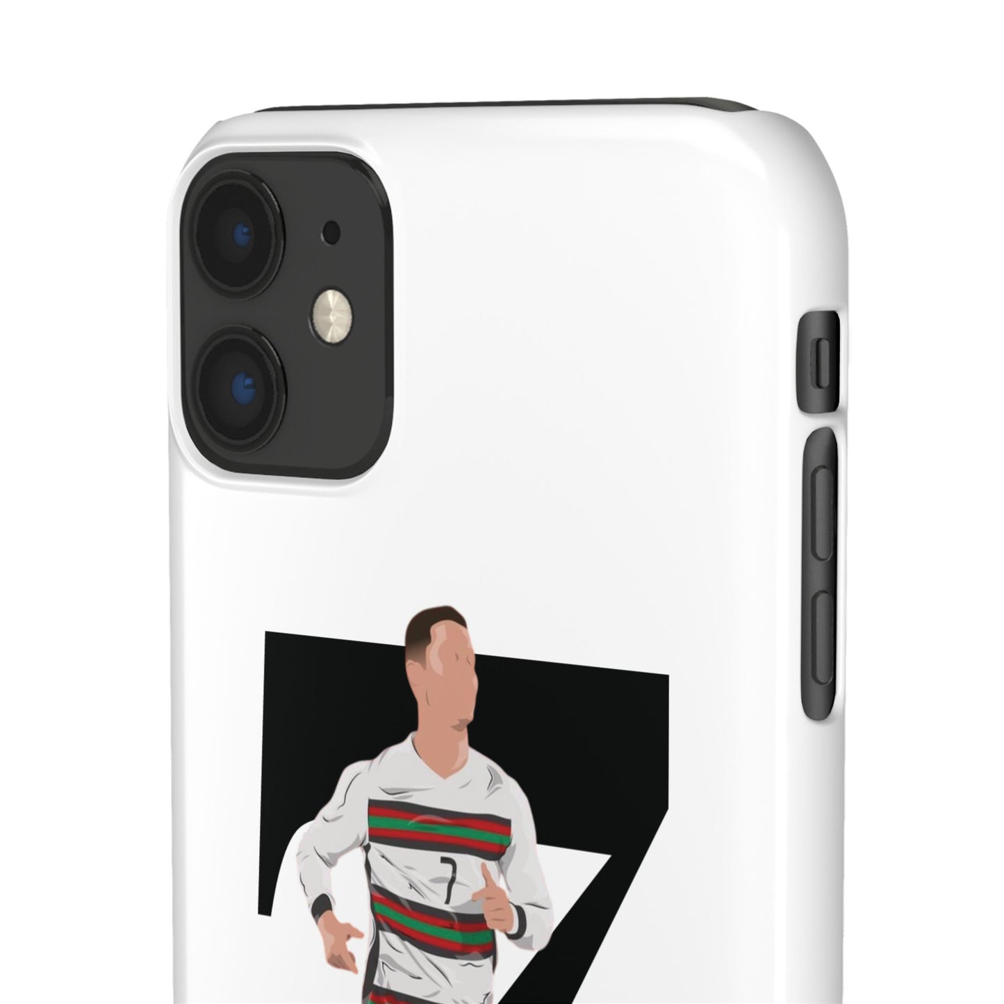 Cristiano Ronaldo White Phone Case