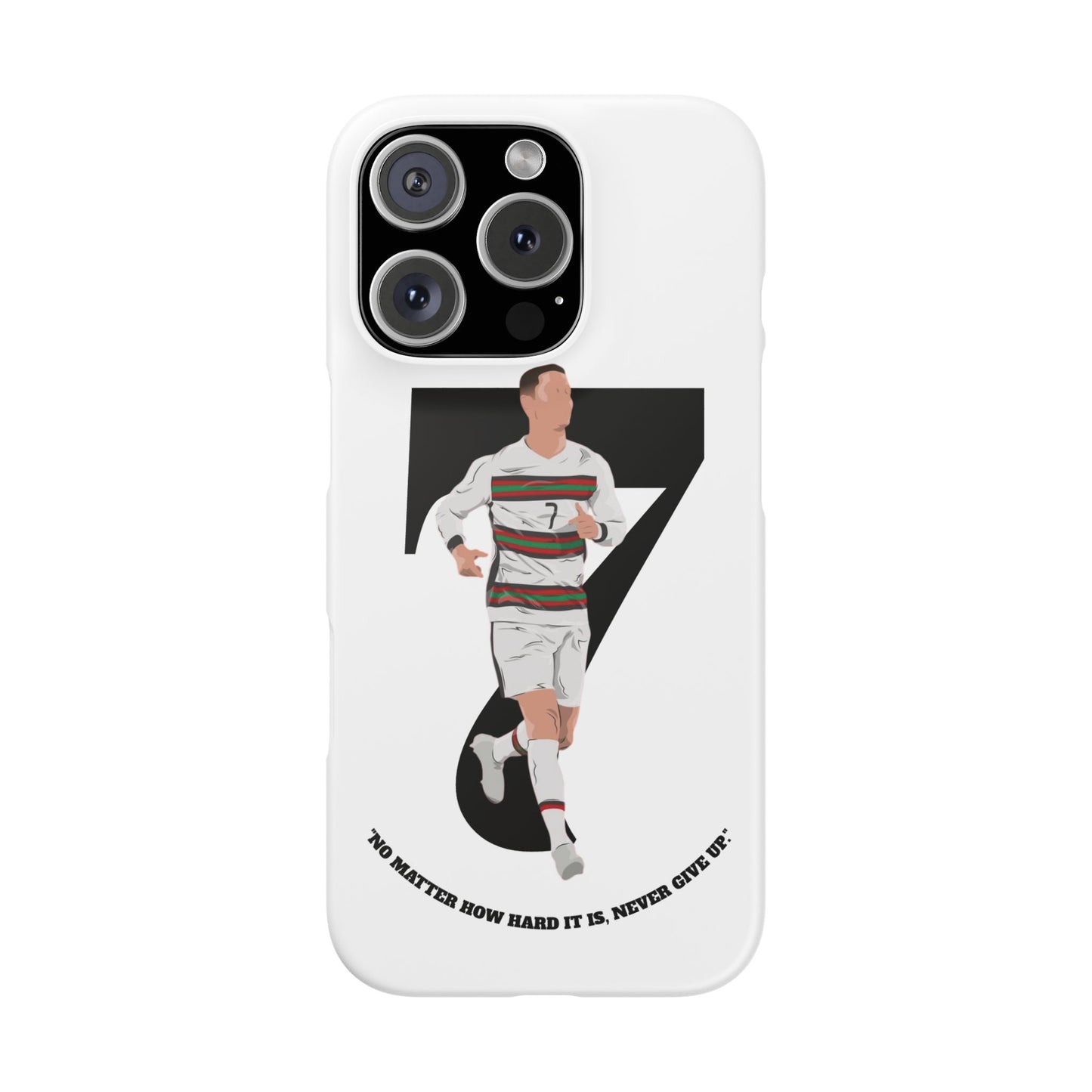 Cristiano Ronaldo White Phone Case