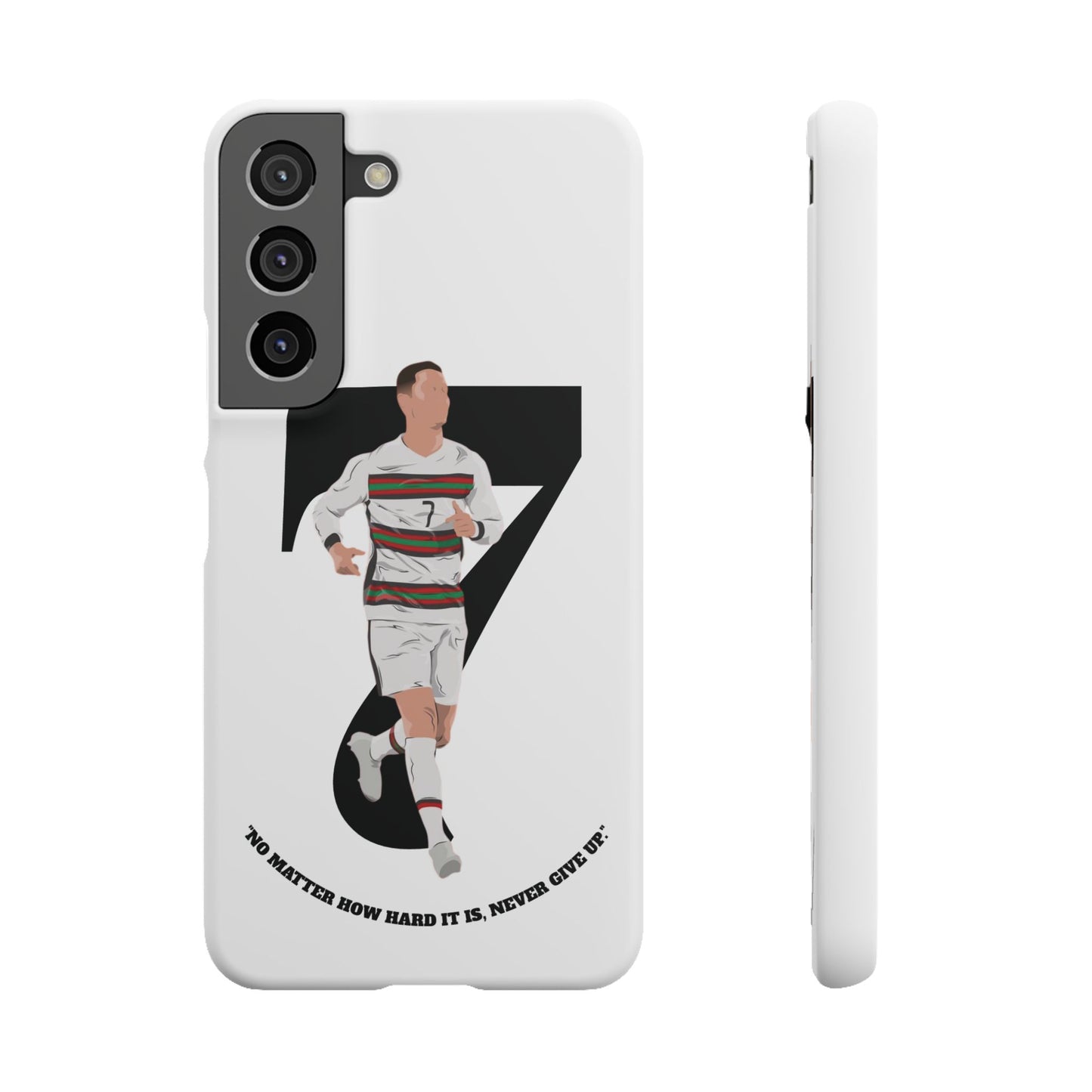 Cristiano Ronaldo White Phone Case
