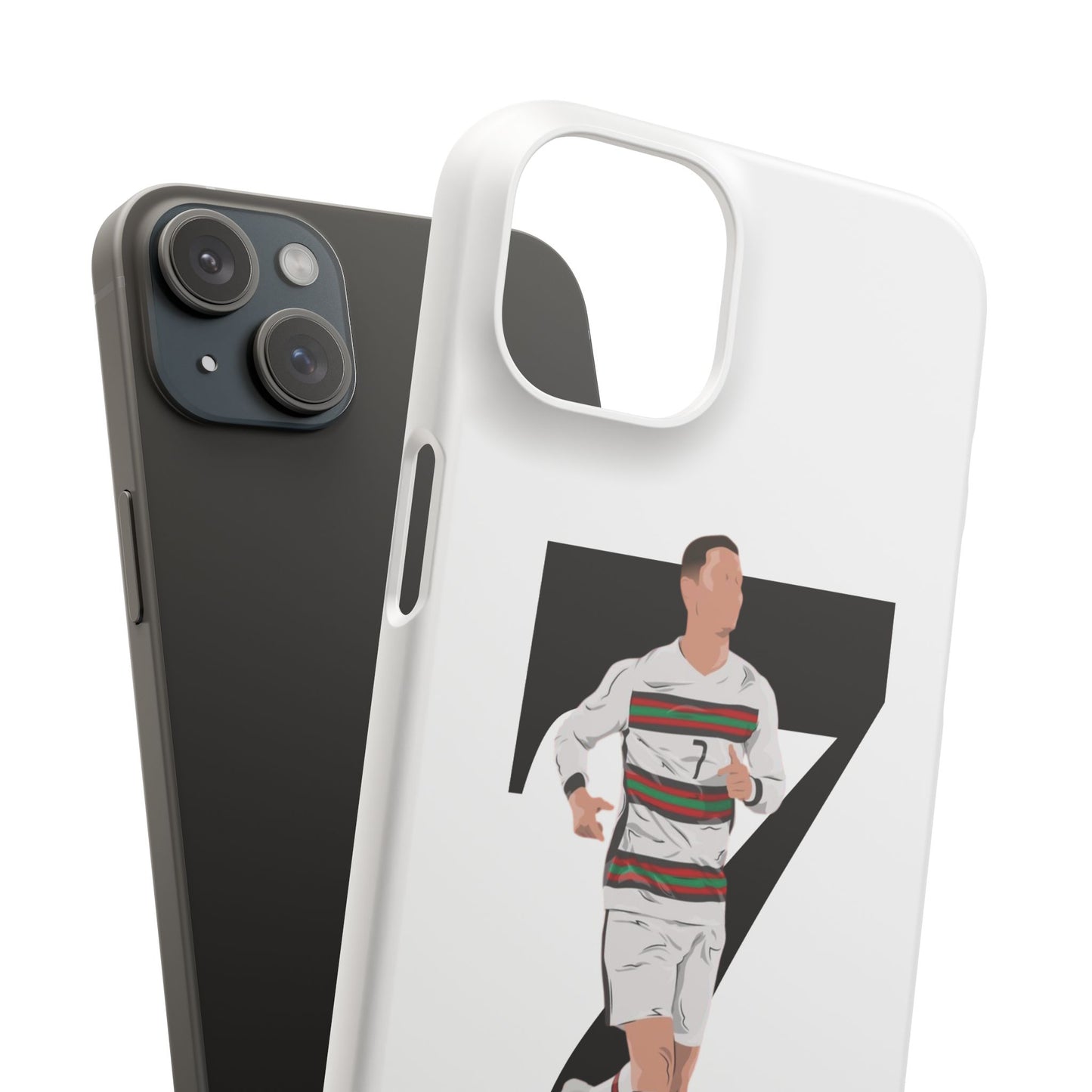 Cristiano Ronaldo White Phone Case