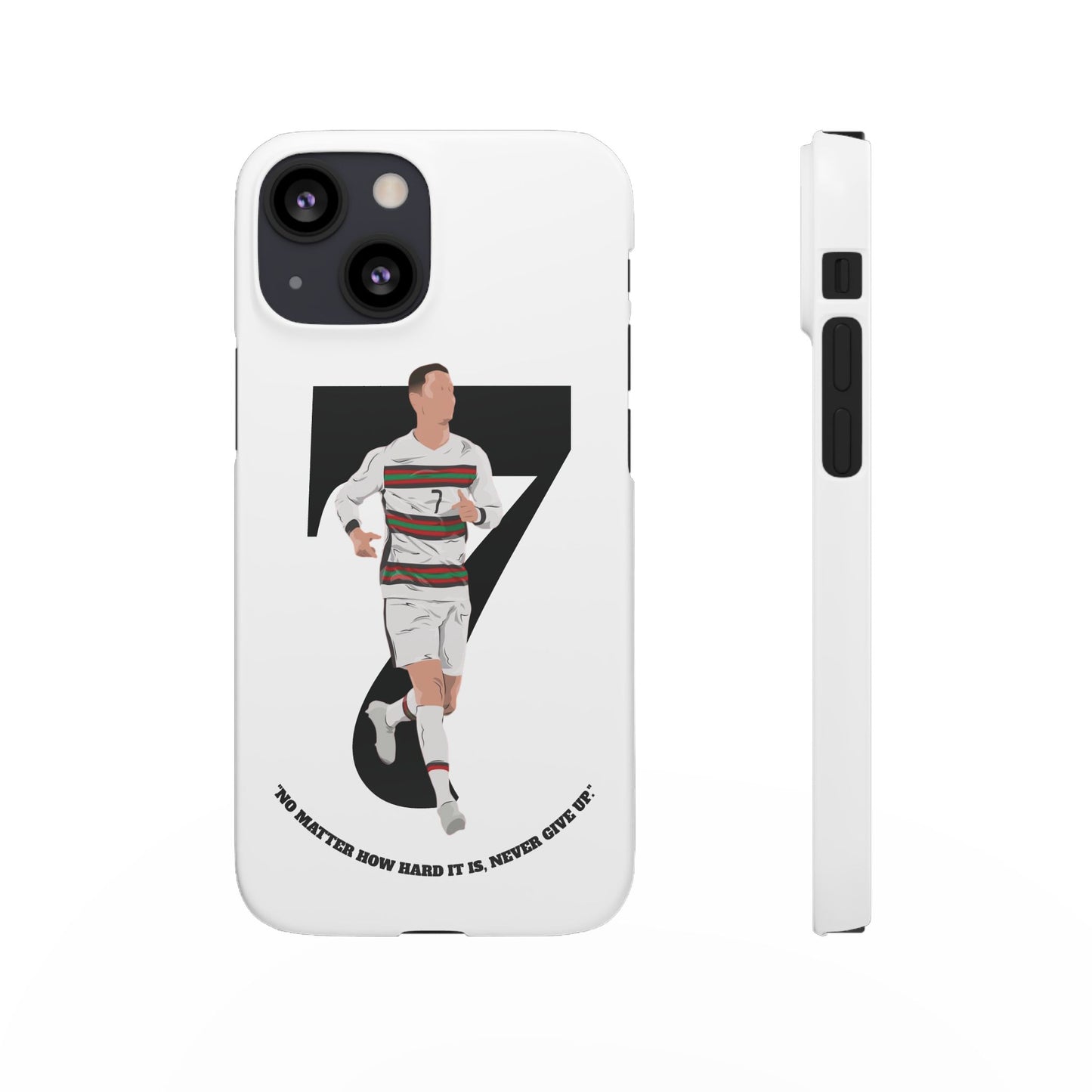 Cristiano Ronaldo White Phone Case