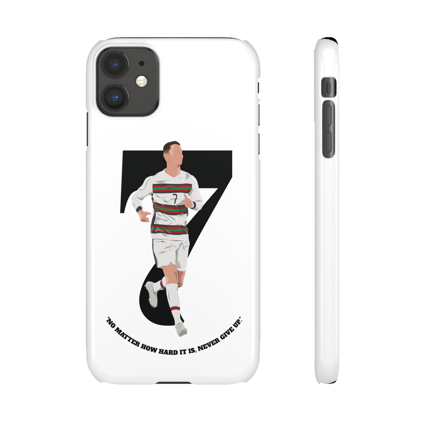 Cristiano Ronaldo White Phone Case
