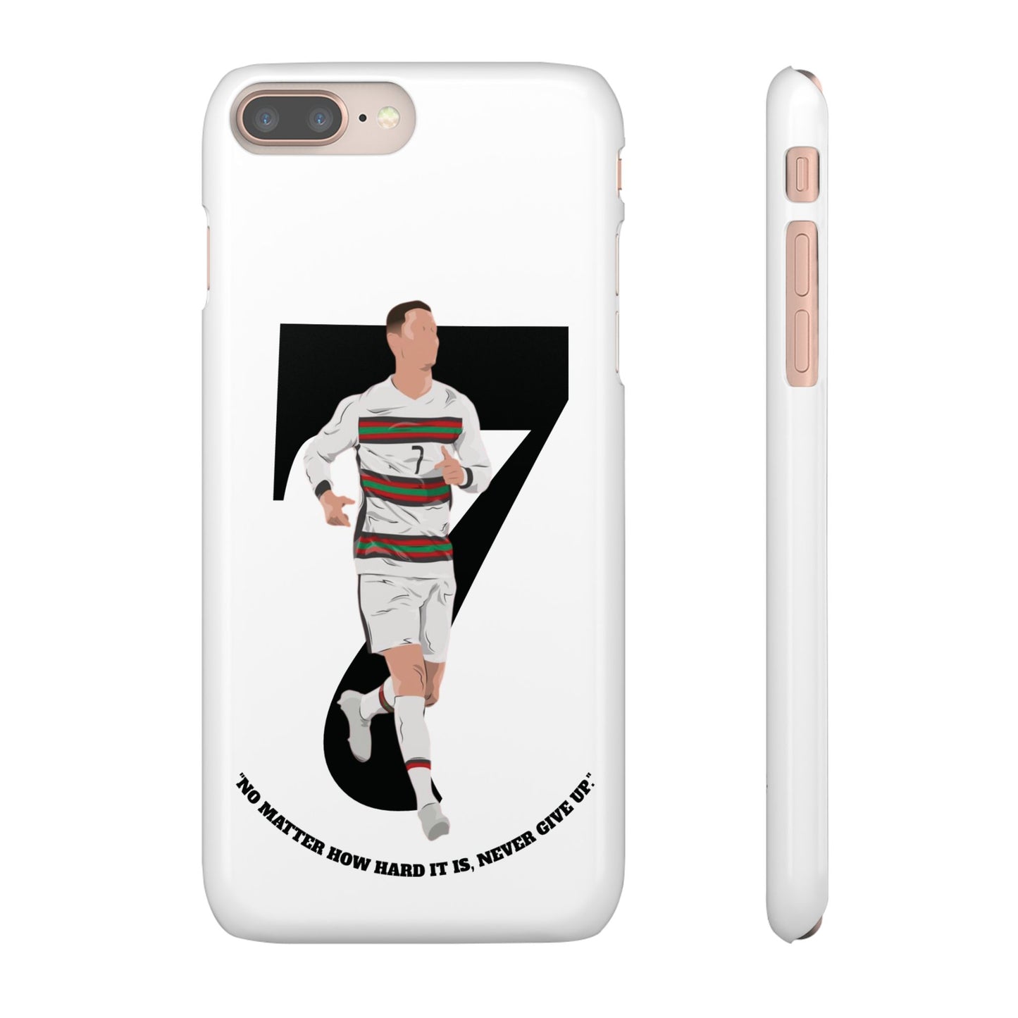 Cristiano Ronaldo White Phone Case