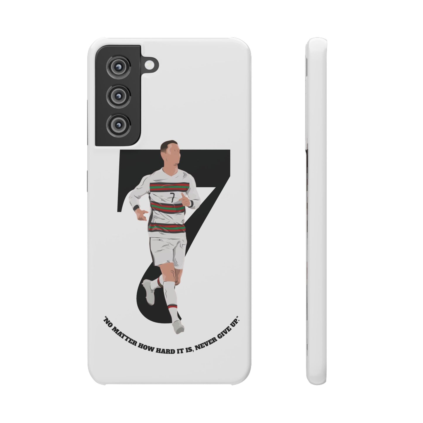 Cristiano Ronaldo White Phone Case