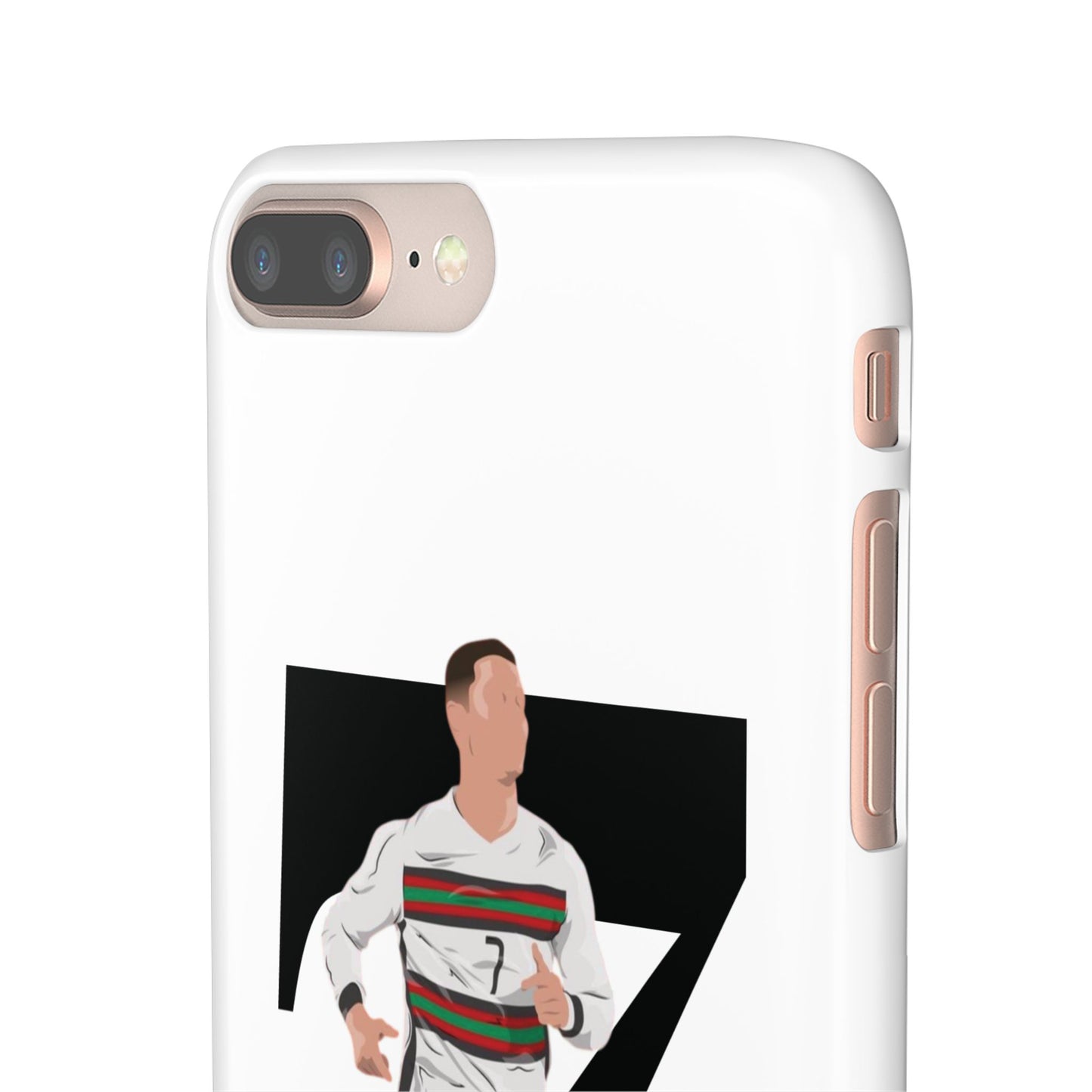 Cristiano Ronaldo White Phone Case