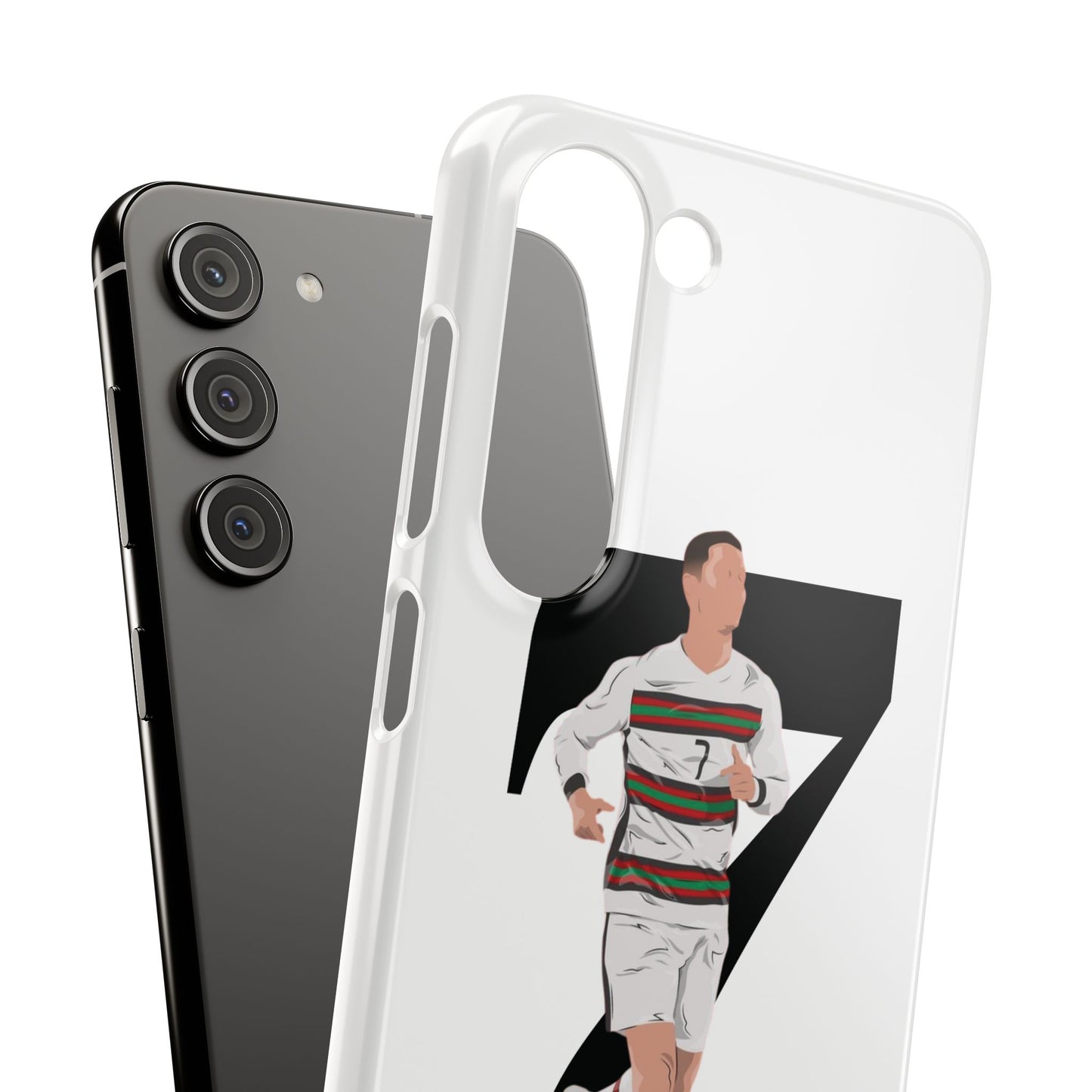 Cristiano Ronaldo White Phone Case