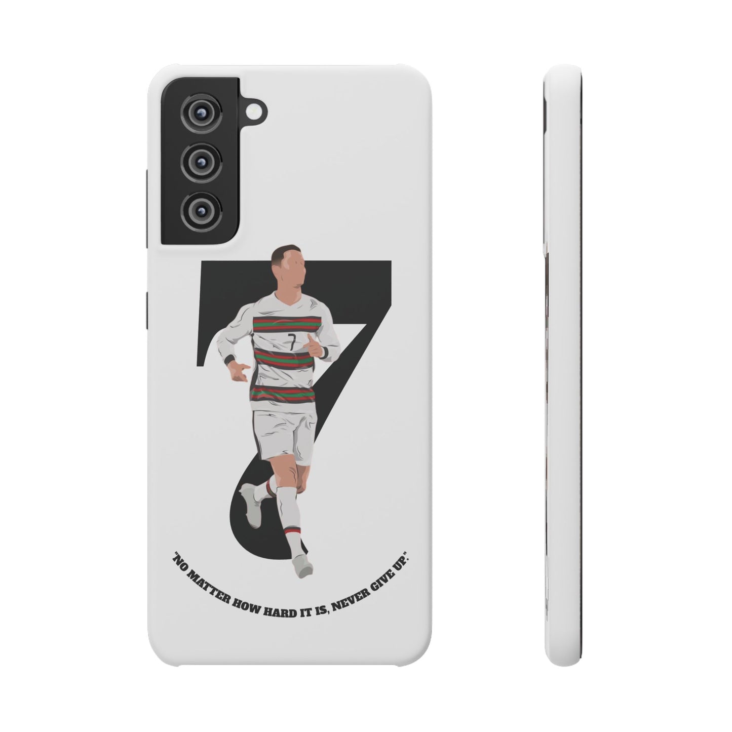 Cristiano Ronaldo White Phone Case