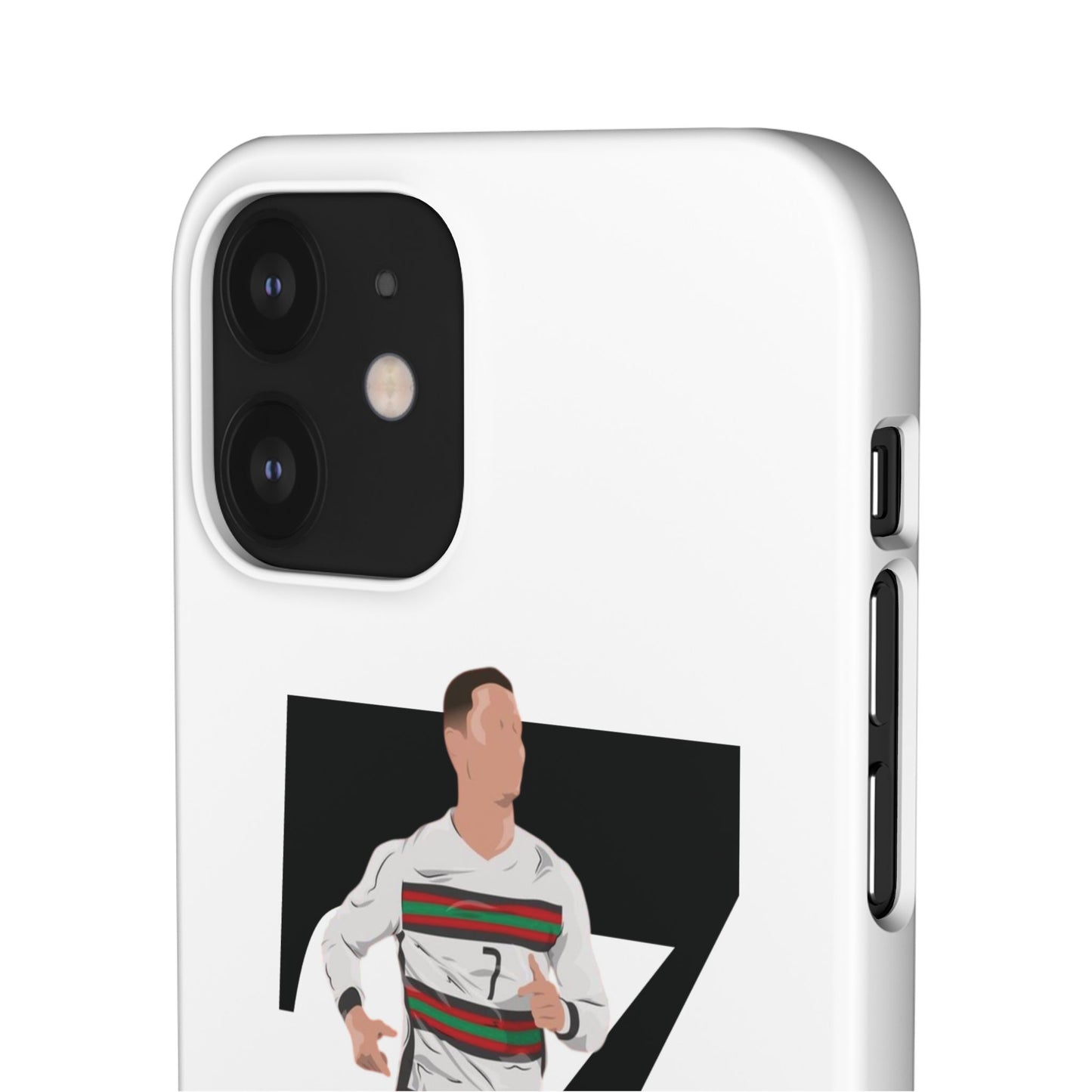 Cristiano Ronaldo White Phone Case