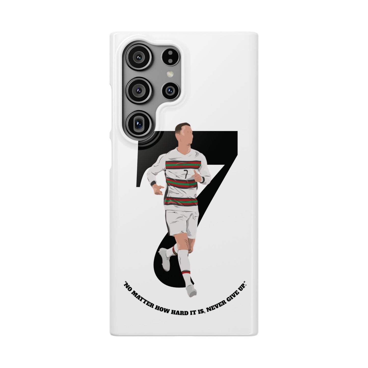 Cristiano Ronaldo White Phone Case