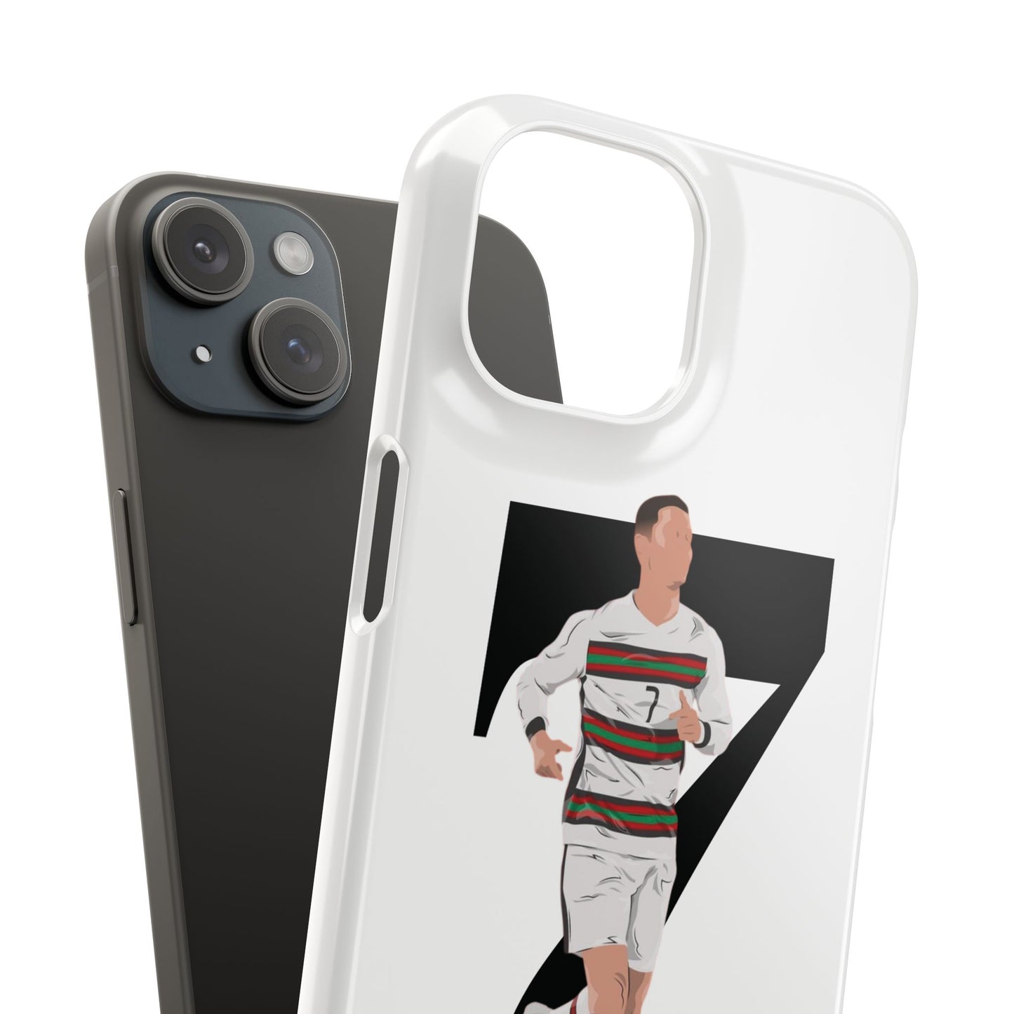 Cristiano Ronaldo White Phone Case