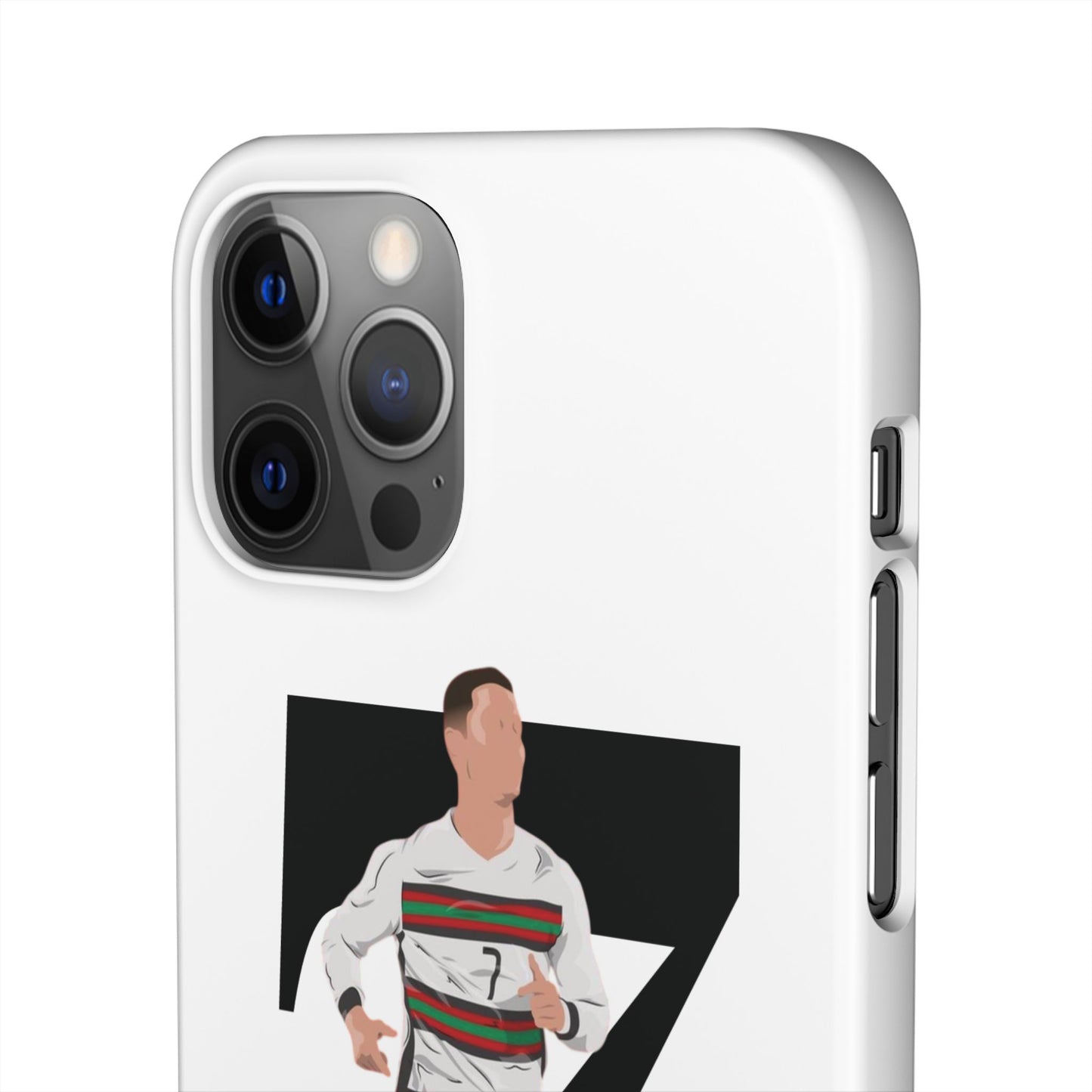 Cristiano Ronaldo White Phone Case