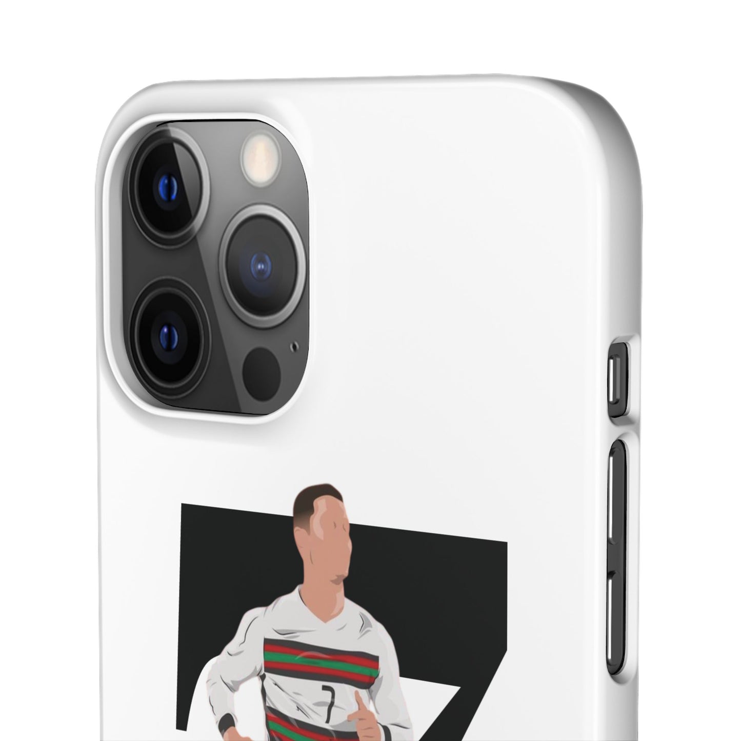 Cristiano Ronaldo White Phone Case