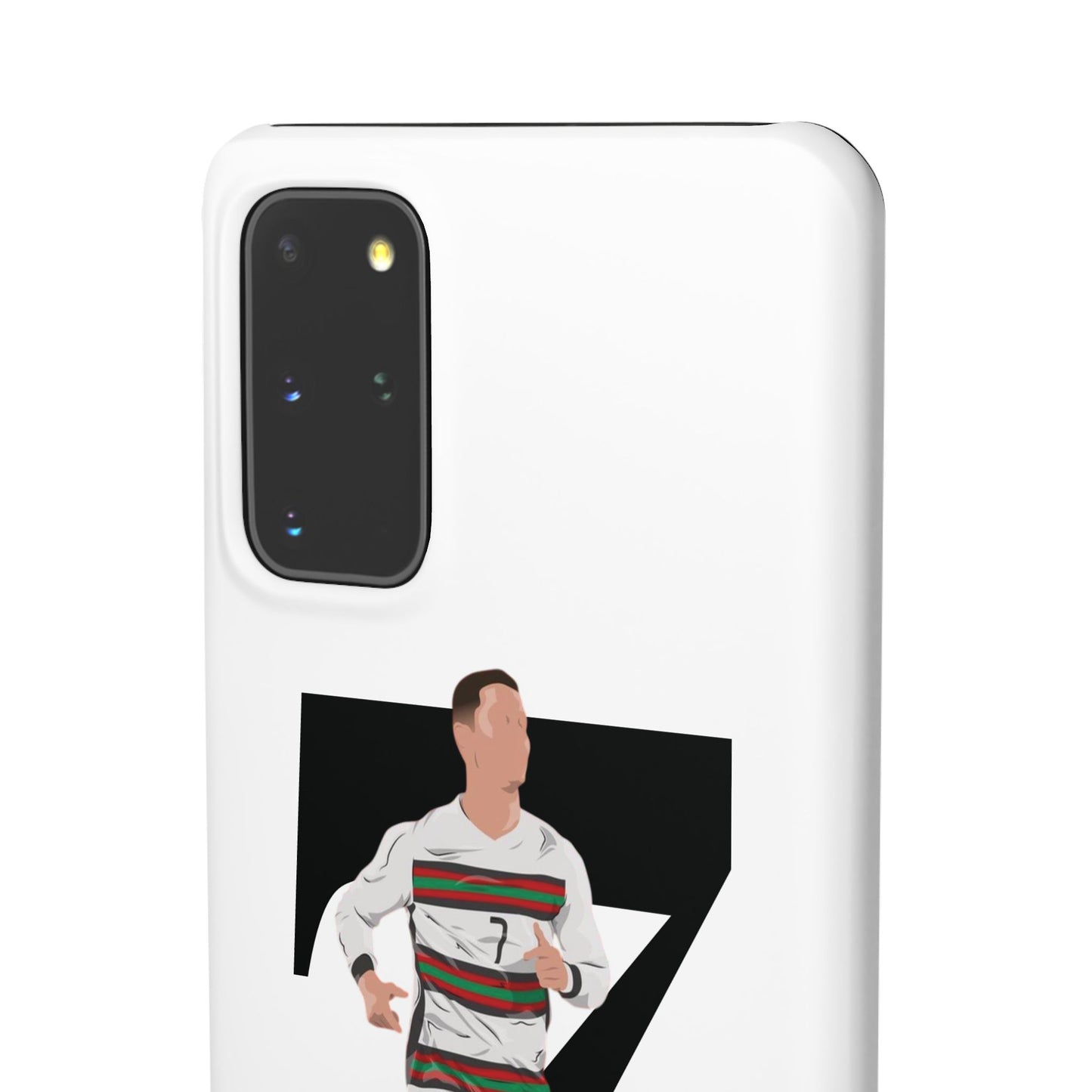 Cristiano Ronaldo White Phone Case