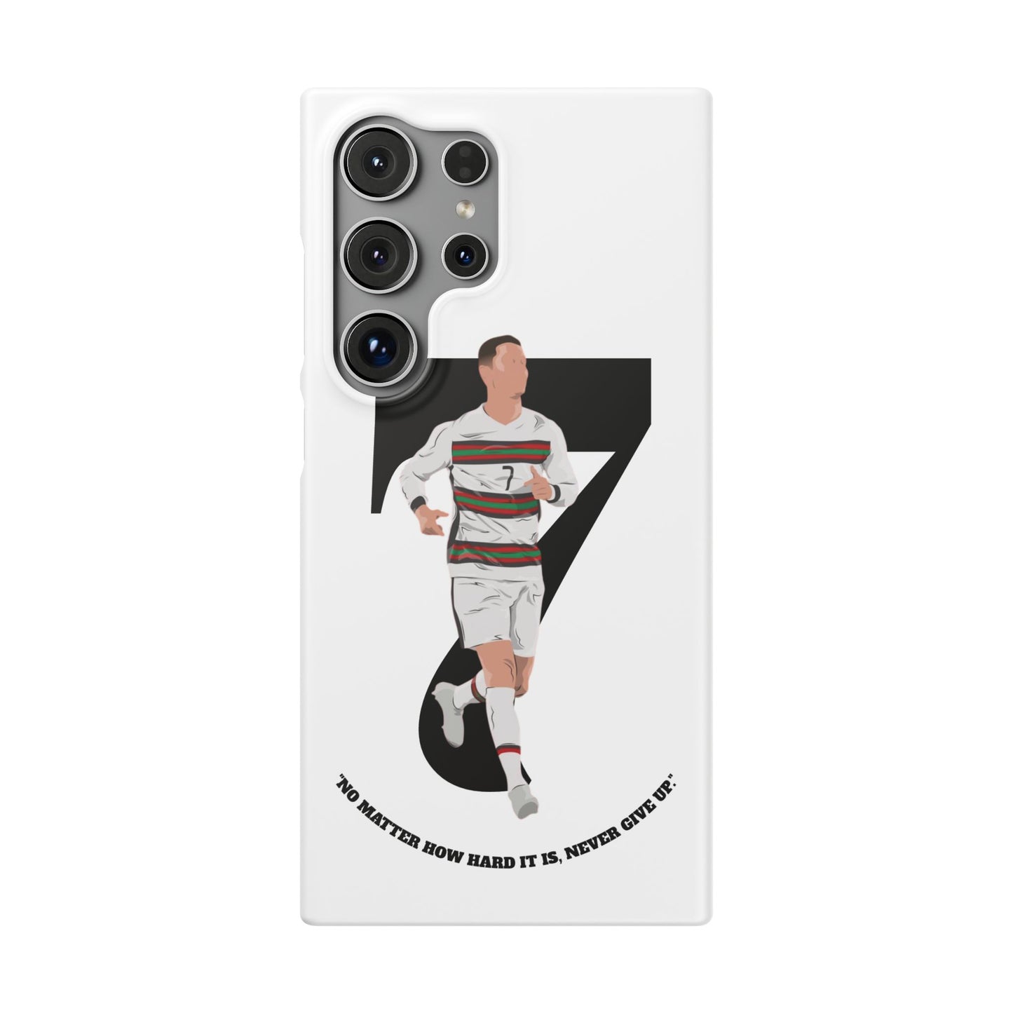 Cristiano Ronaldo White Phone Case