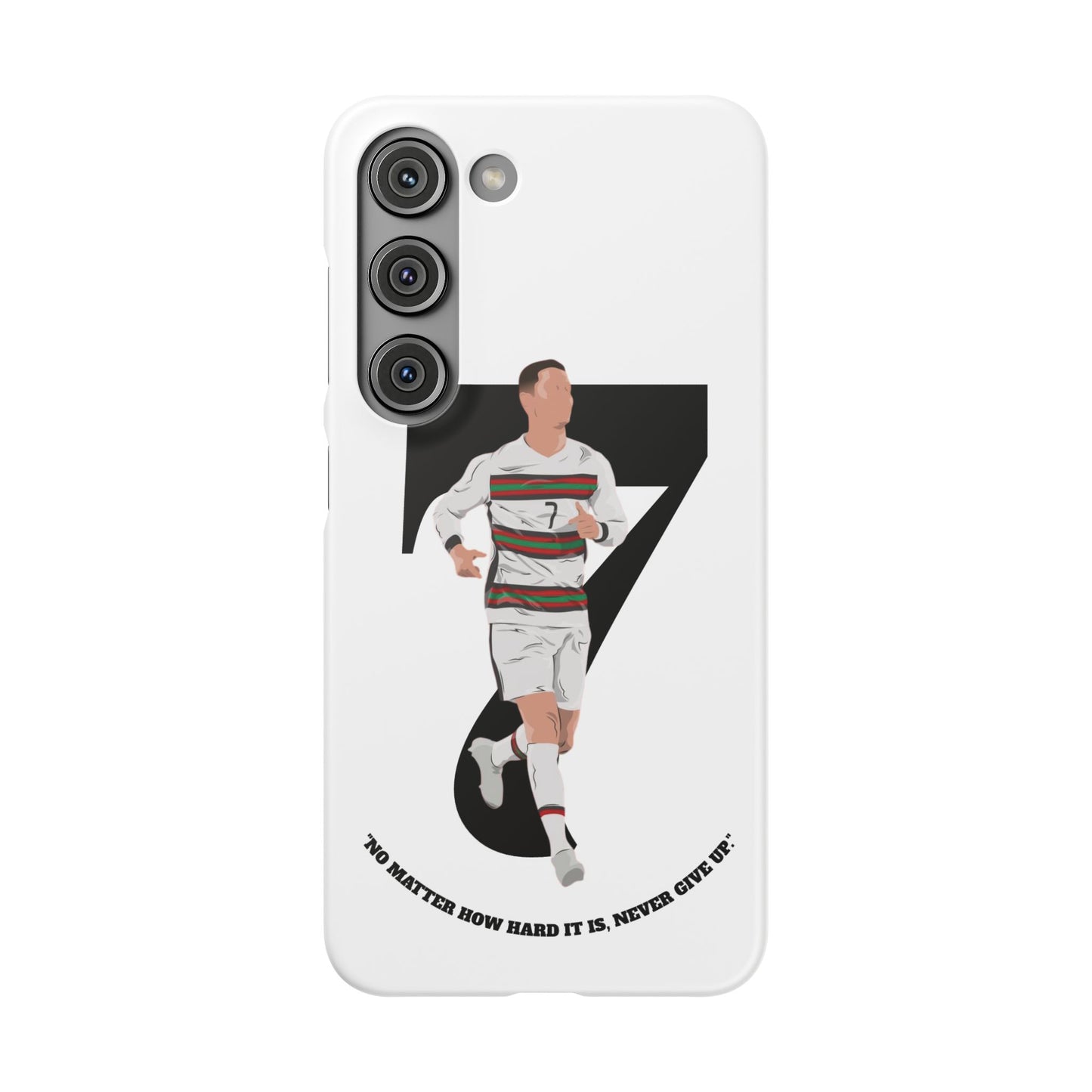 Cristiano Ronaldo White Phone Case