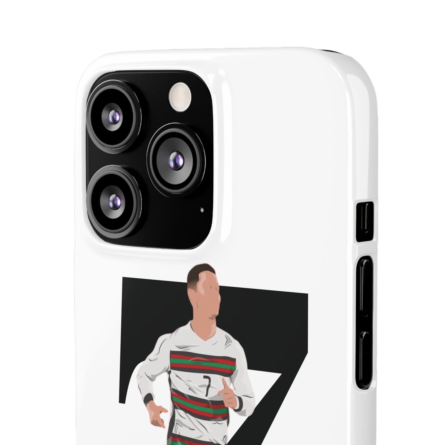 Cristiano Ronaldo White Phone Case