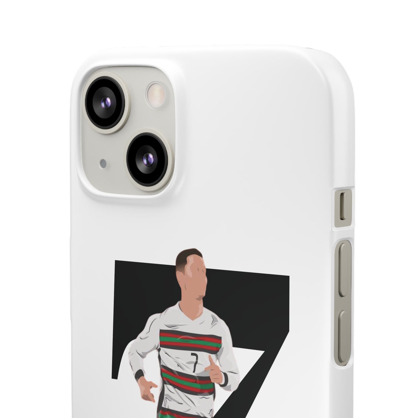 Cristiano Ronaldo White Phone Case