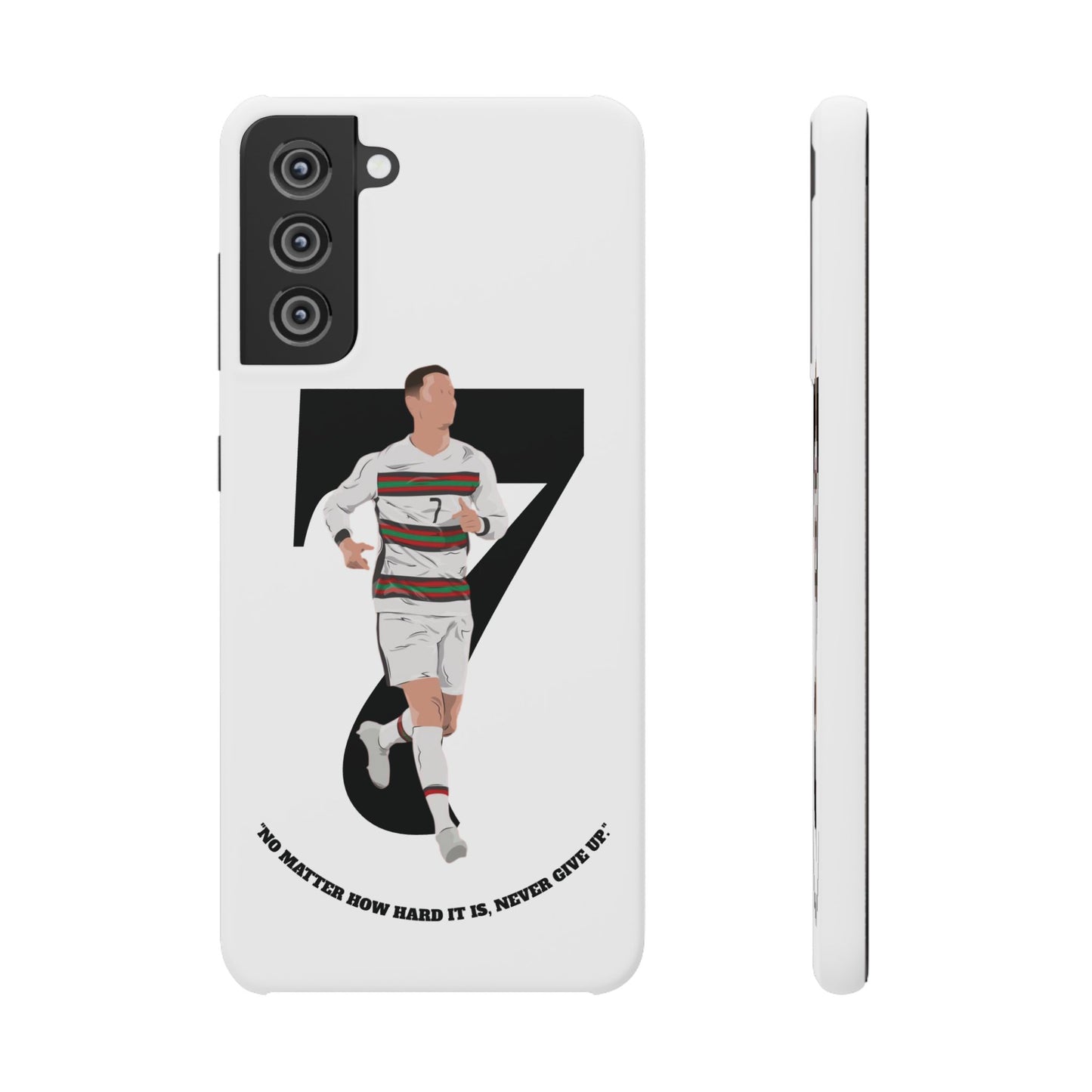 Cristiano Ronaldo White Phone Case