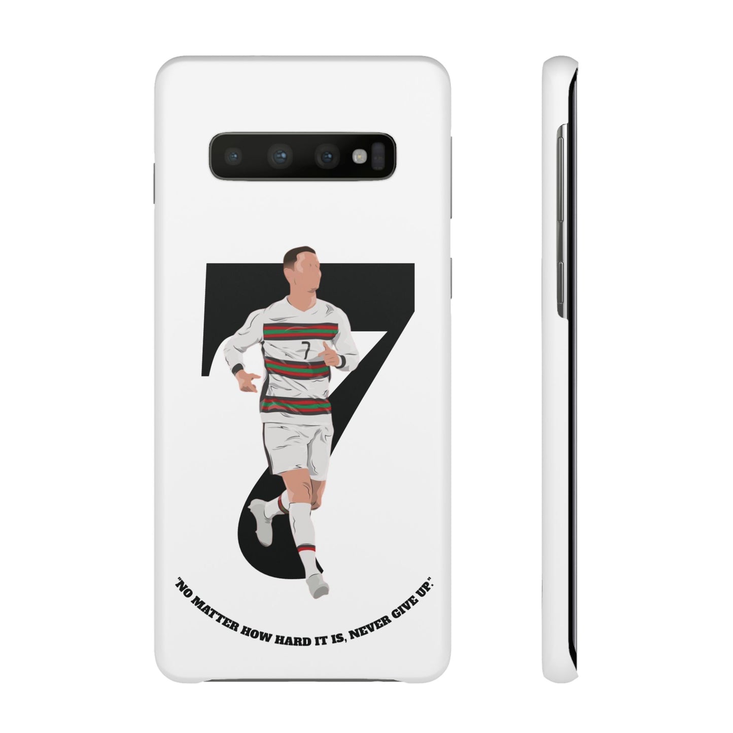 Cristiano Ronaldo White Phone Case