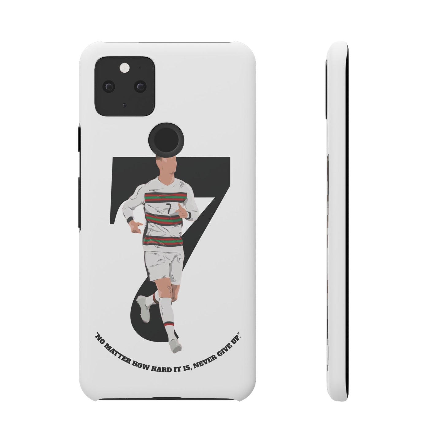 Cristiano Ronaldo White Phone Case