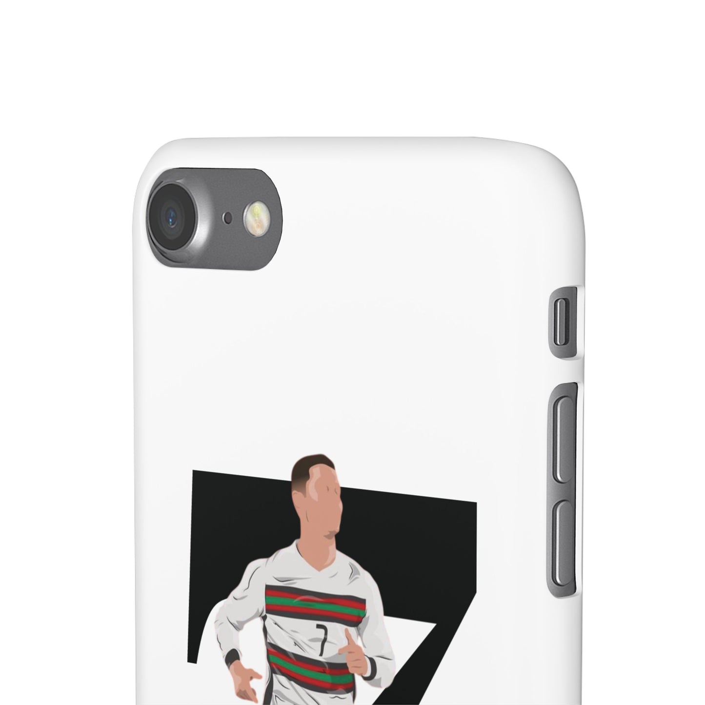 Cristiano Ronaldo White Phone Case
