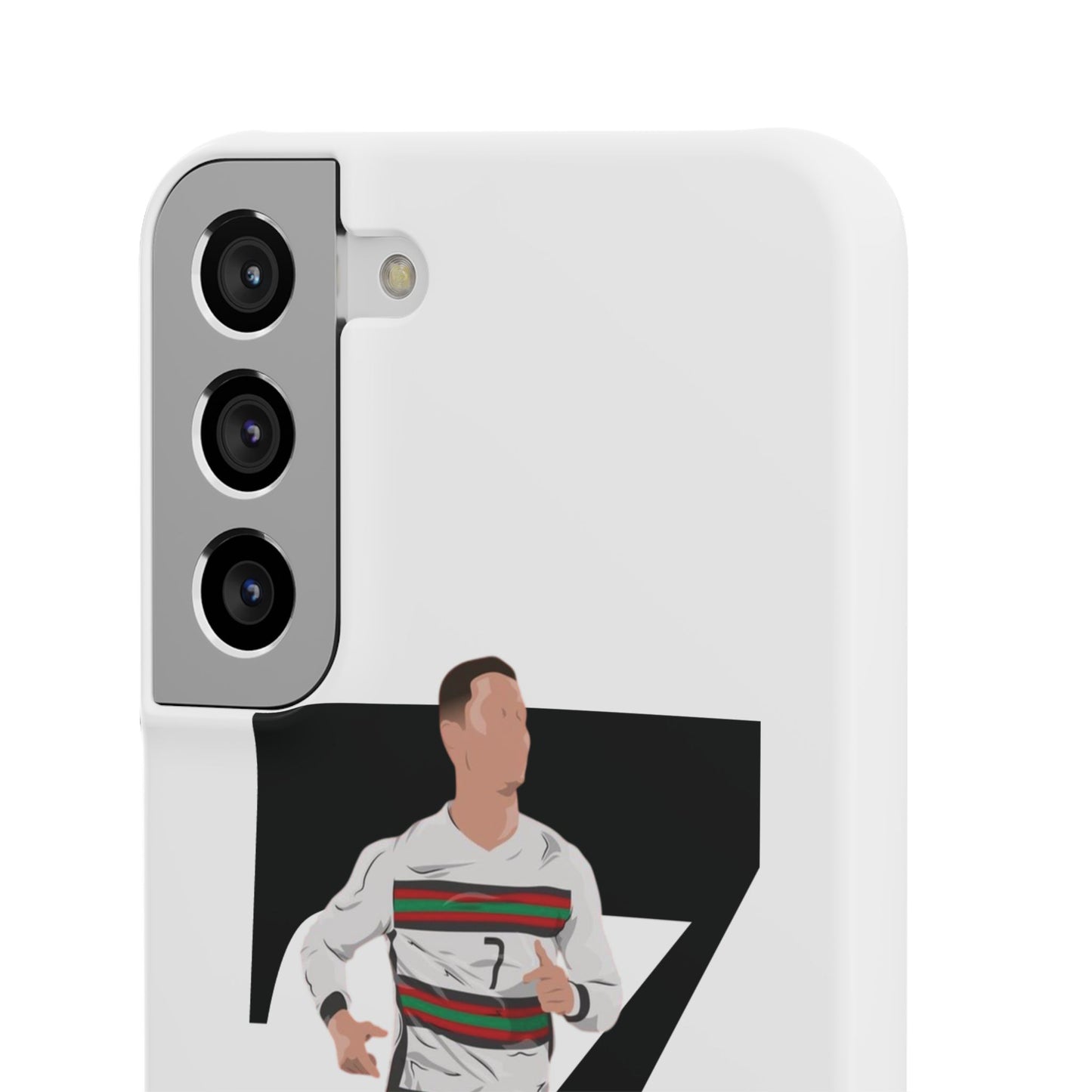 Cristiano Ronaldo White Phone Case