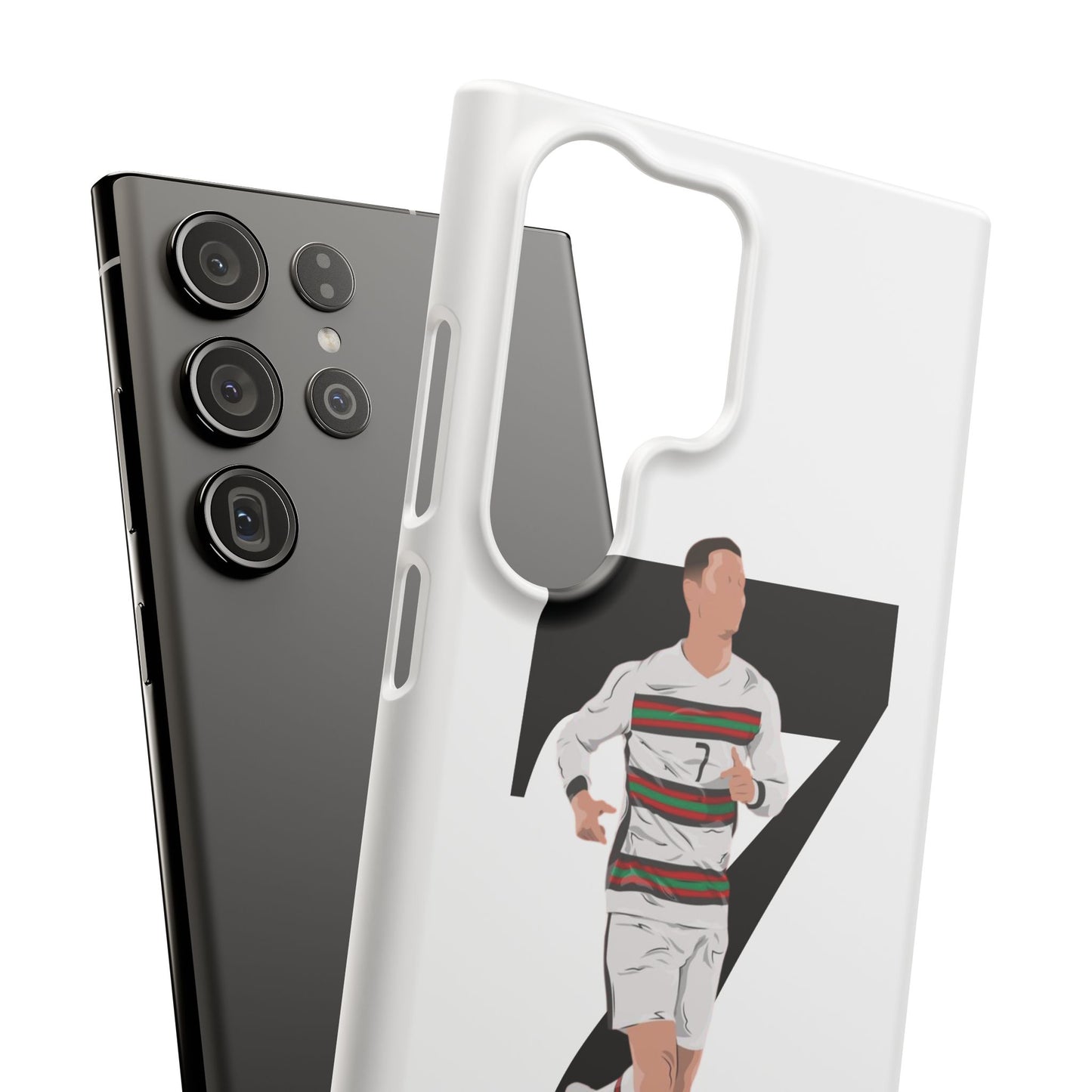 Cristiano Ronaldo White Phone Case