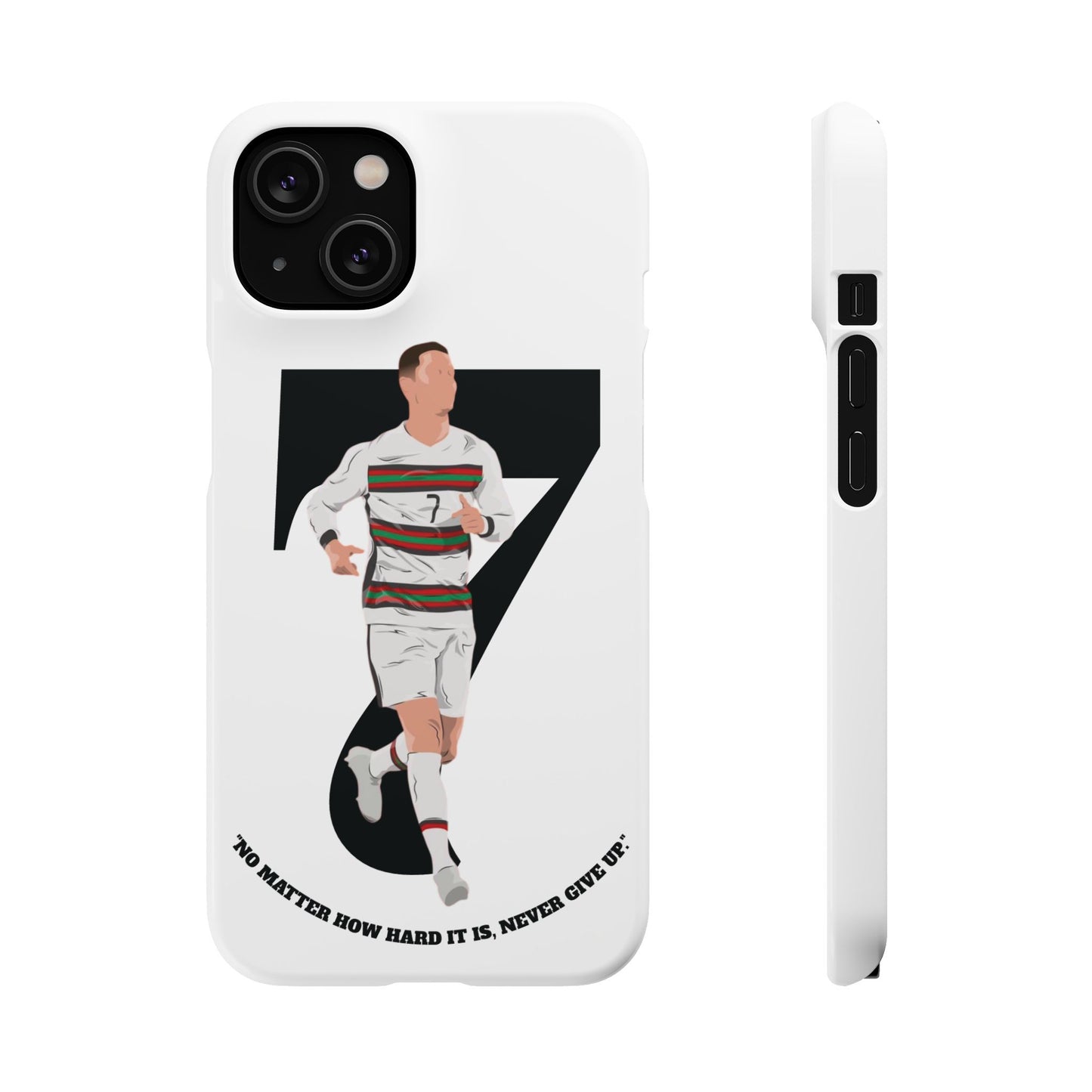 Cristiano Ronaldo White Phone Case