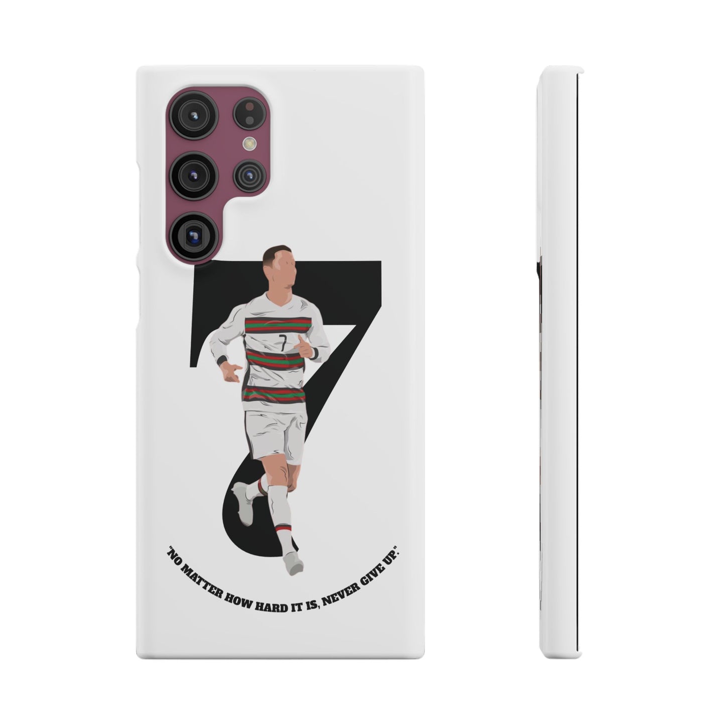 Cristiano Ronaldo White Phone Case