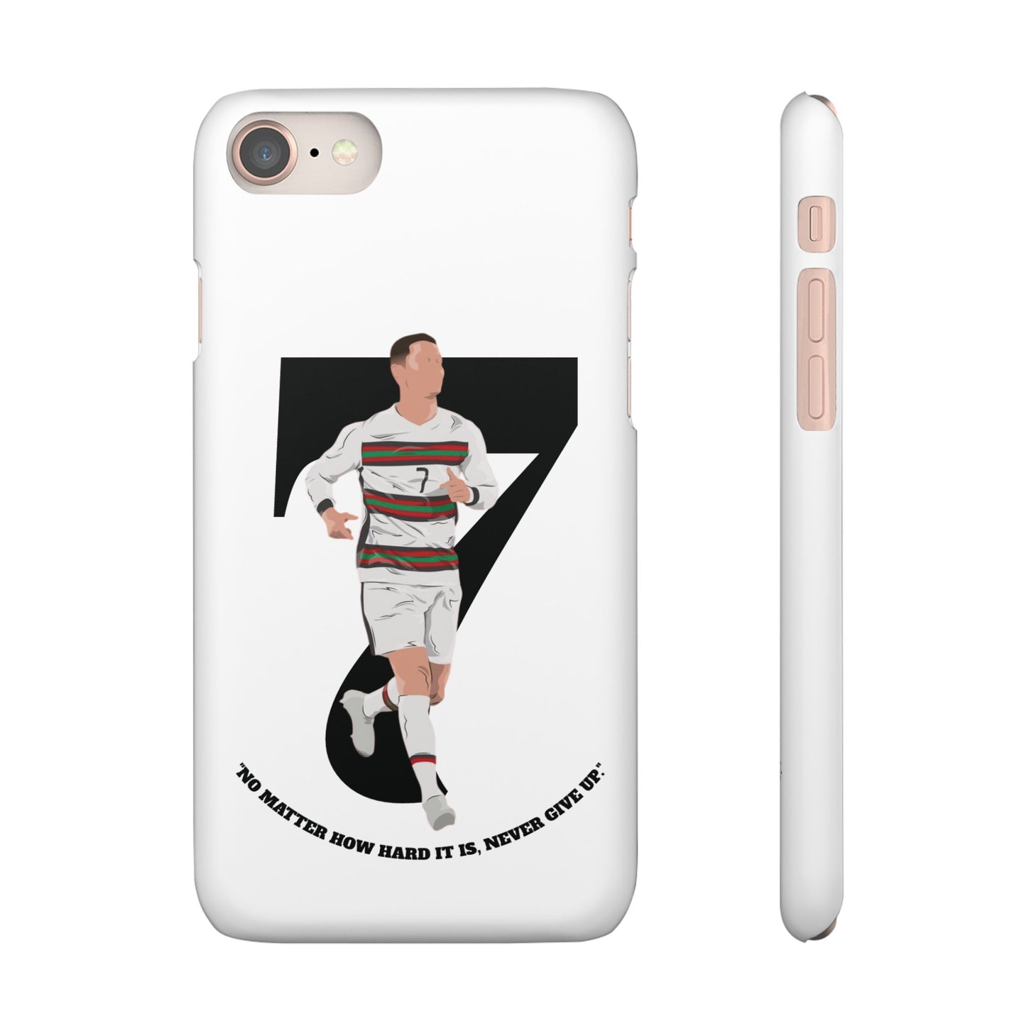 Cristiano Ronaldo White Phone Case