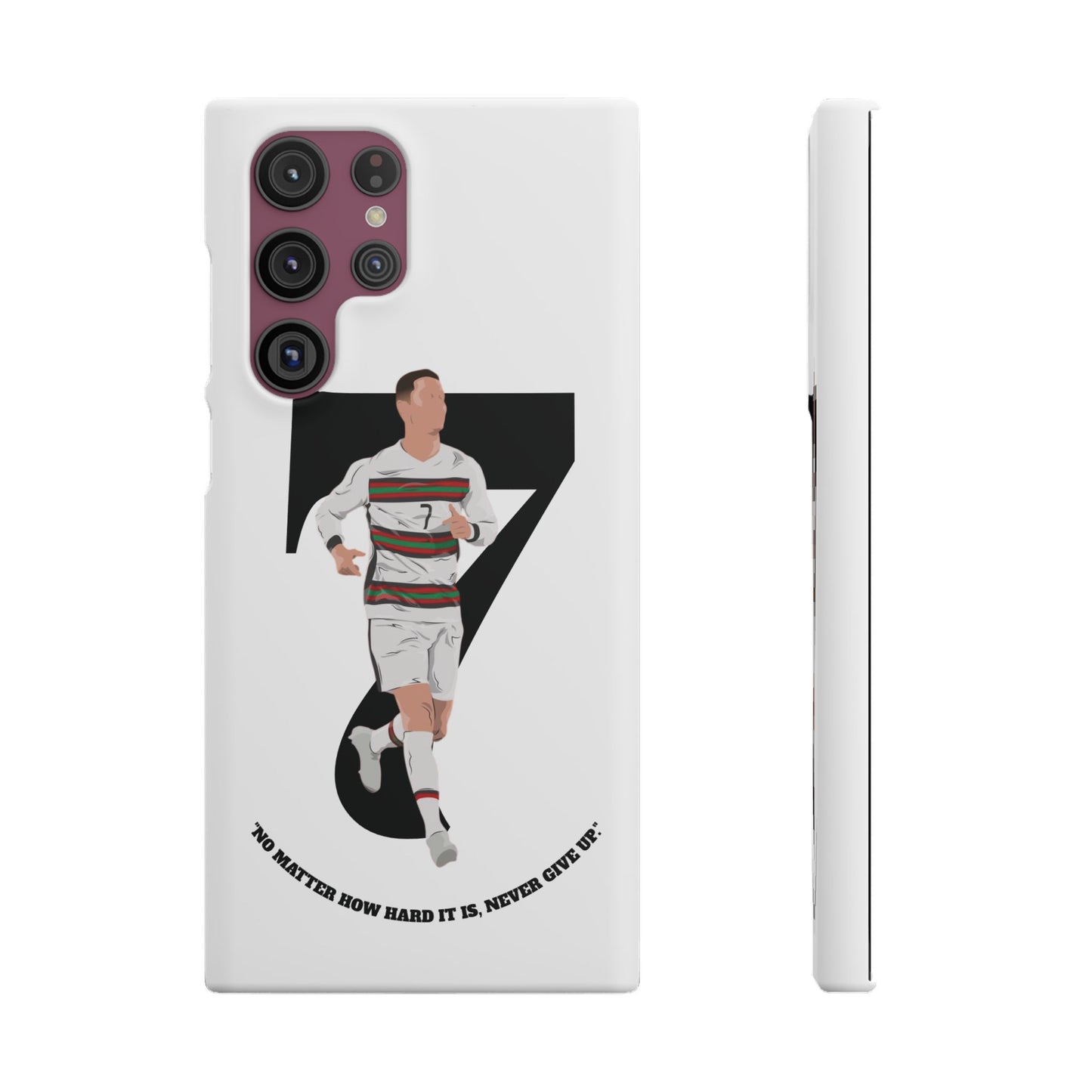 Cristiano Ronaldo White Phone Case