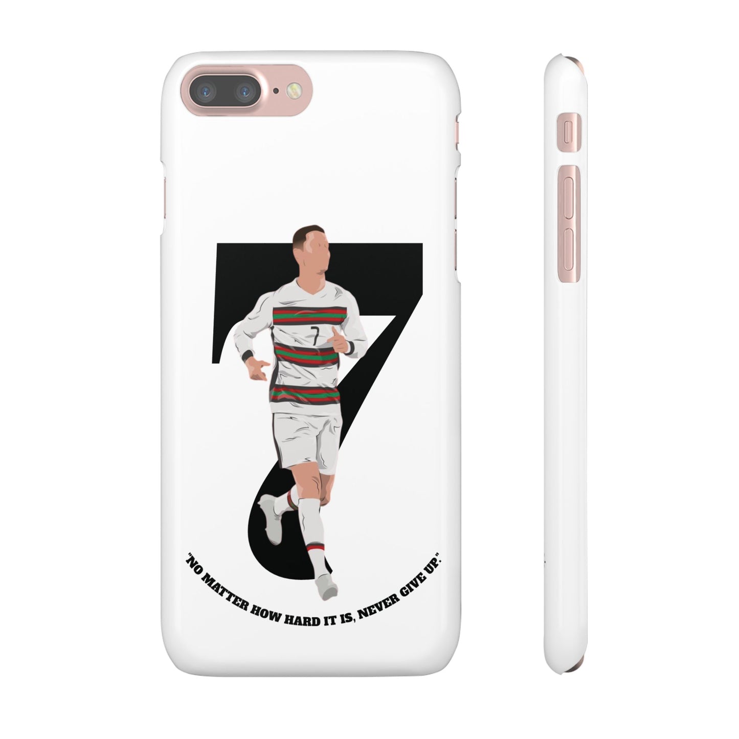 Cristiano Ronaldo White Phone Case