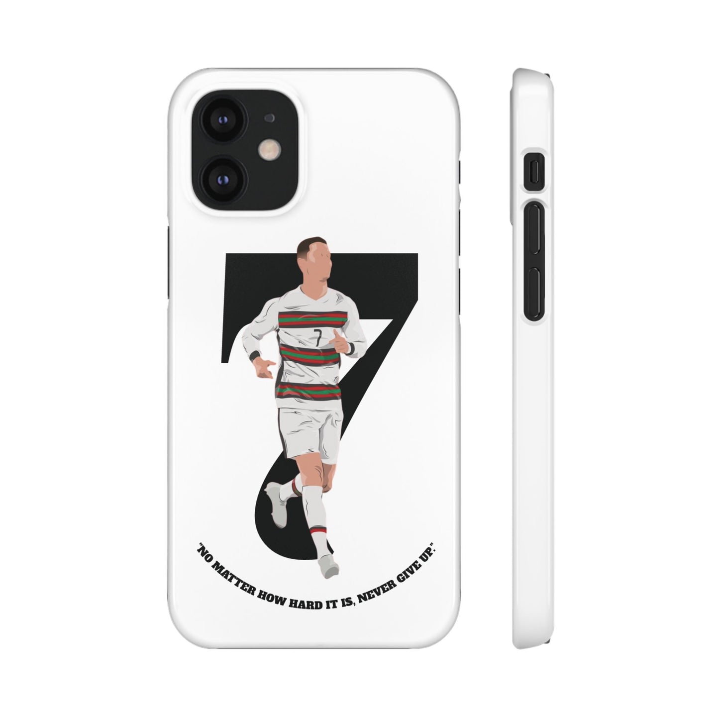 Cristiano Ronaldo White Phone Case