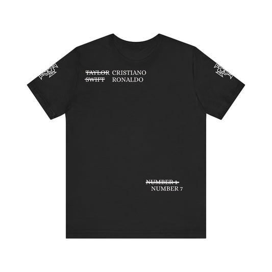 Cristiano Ronaldo Black Tee