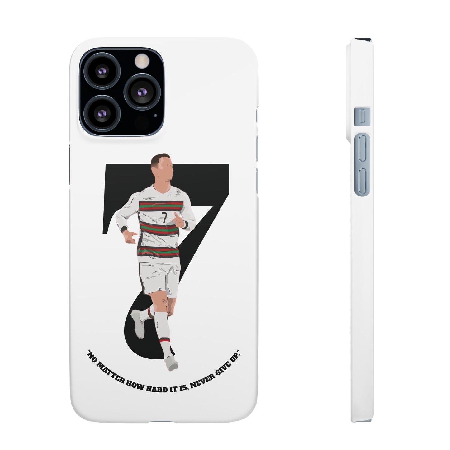 Cristiano Ronaldo White Phone Case